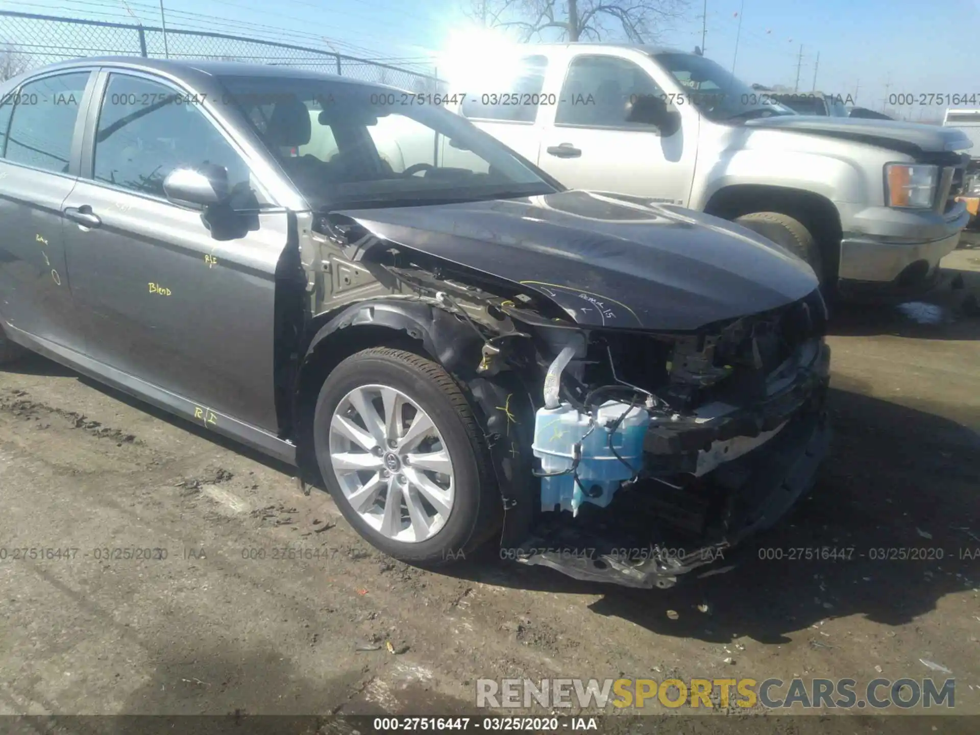 6 Photograph of a damaged car 4T1B11HK2KU779636 TOYOTA CAMRY 2019