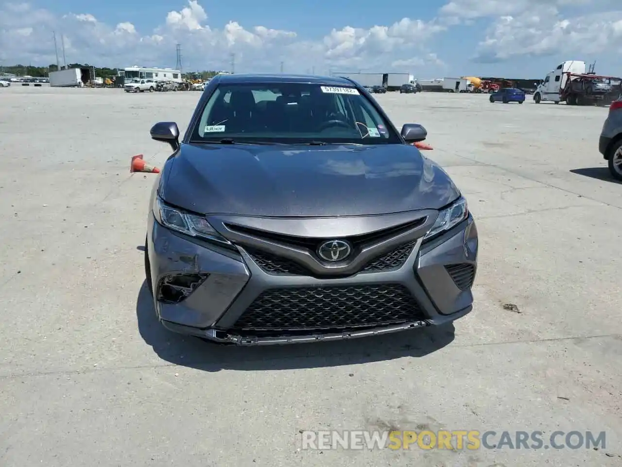 9 Photograph of a damaged car 4T1B11HK2KU780592 TOYOTA CAMRY 2019