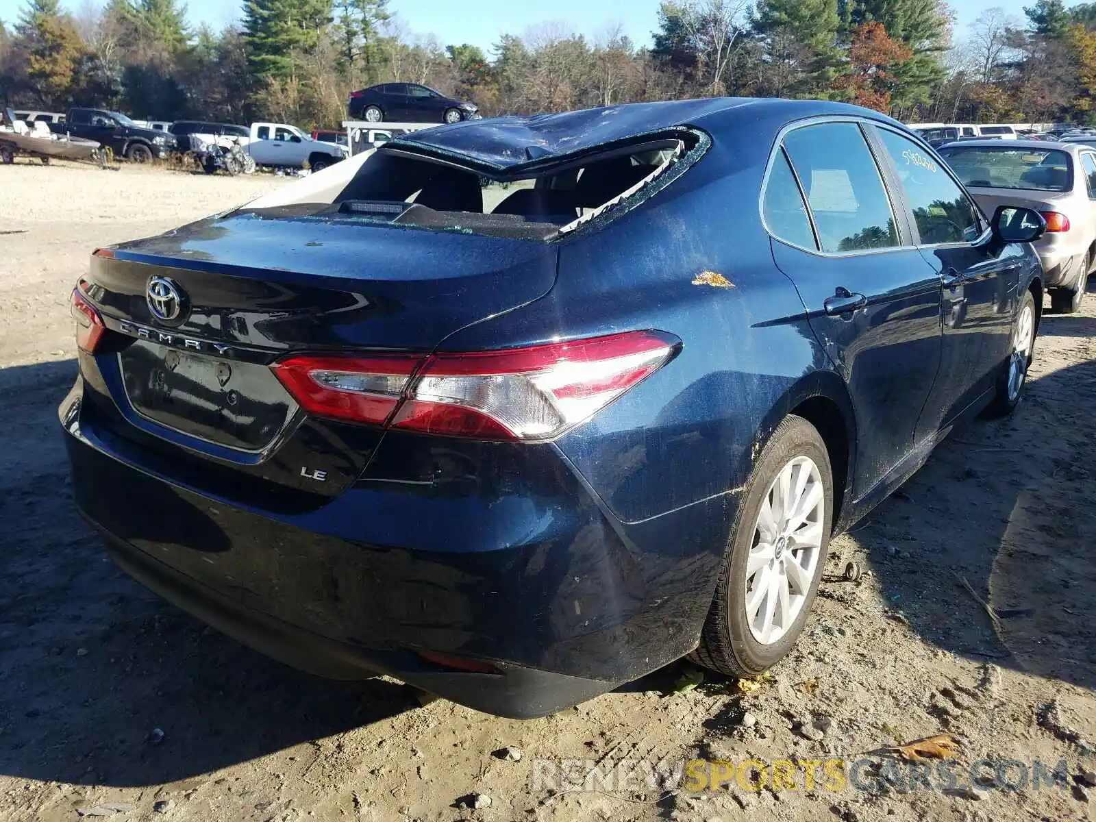 4 Photograph of a damaged car 4T1B11HK2KU781399 TOYOTA CAMRY 2019