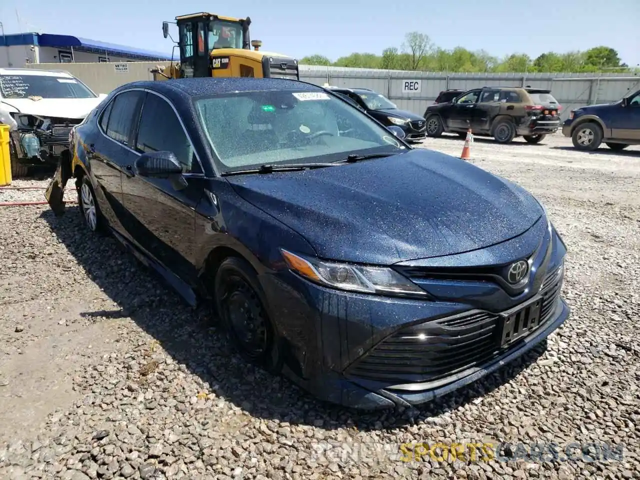 1 Photograph of a damaged car 4T1B11HK2KU781550 TOYOTA CAMRY 2019