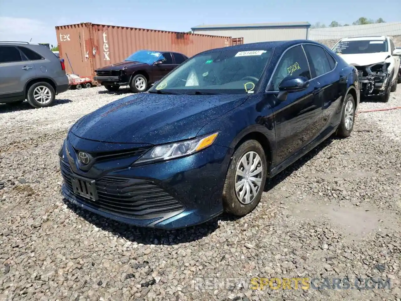 2 Photograph of a damaged car 4T1B11HK2KU781550 TOYOTA CAMRY 2019