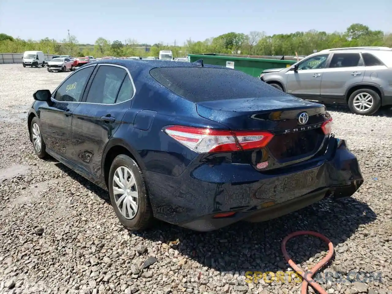 3 Photograph of a damaged car 4T1B11HK2KU781550 TOYOTA CAMRY 2019