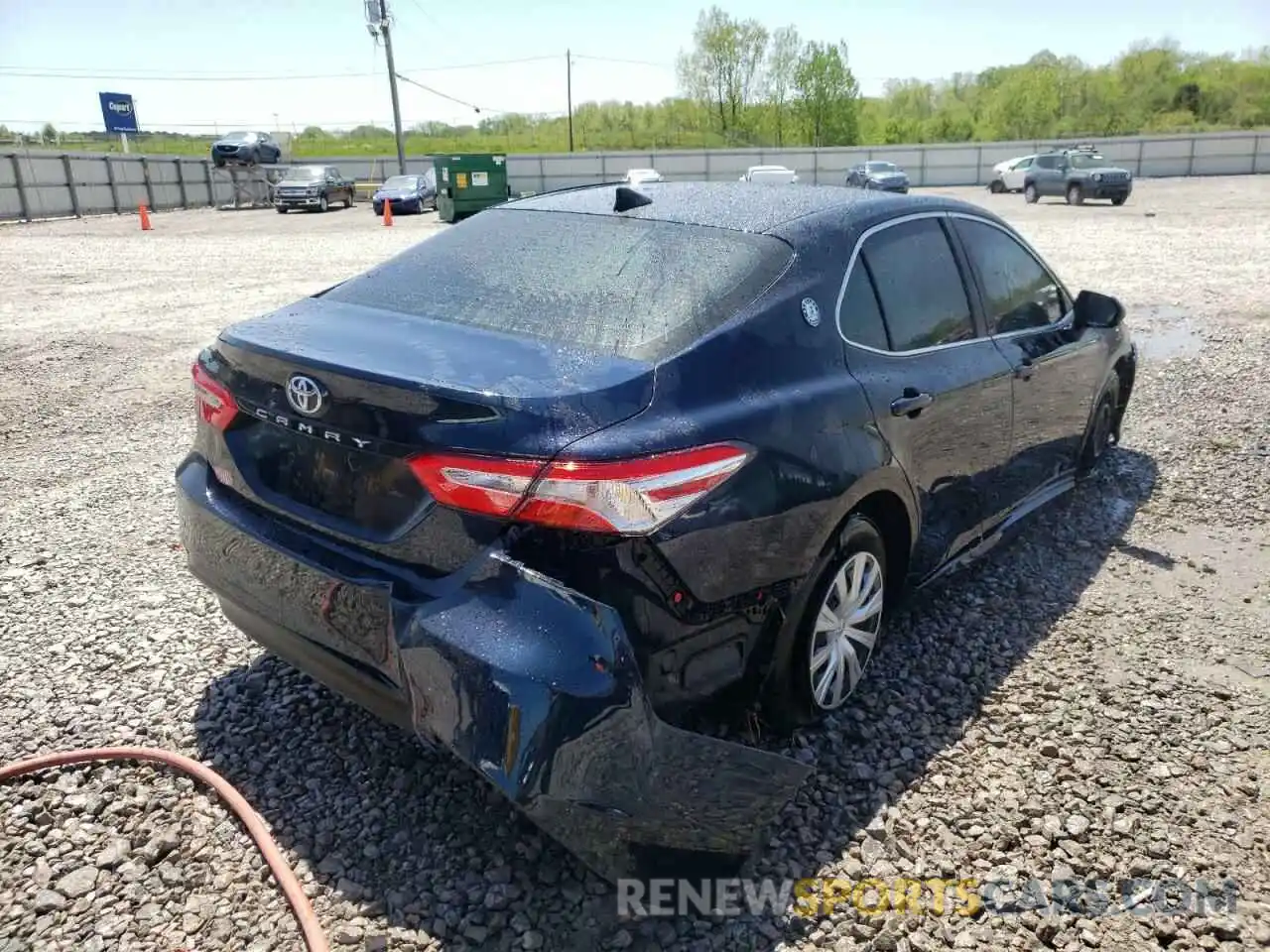 4 Фотография поврежденного автомобиля 4T1B11HK2KU781550 TOYOTA CAMRY 2019