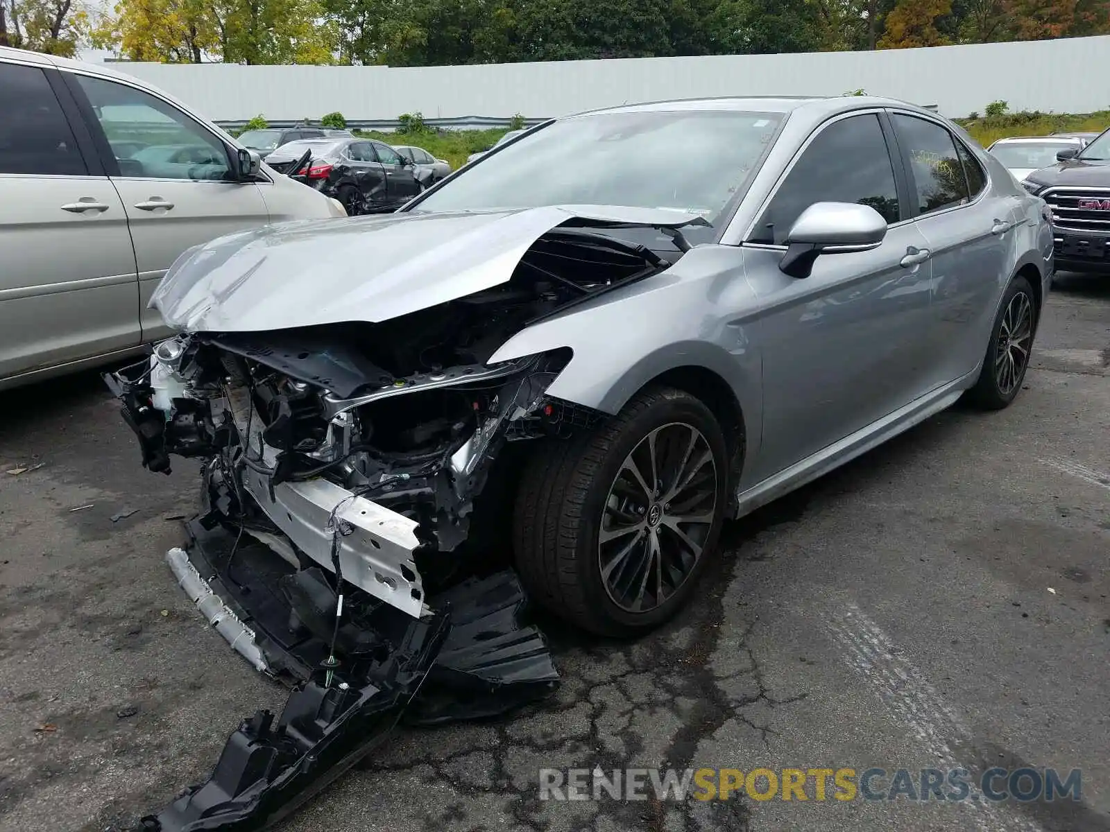 2 Photograph of a damaged car 4T1B11HK2KU782021 TOYOTA CAMRY 2019