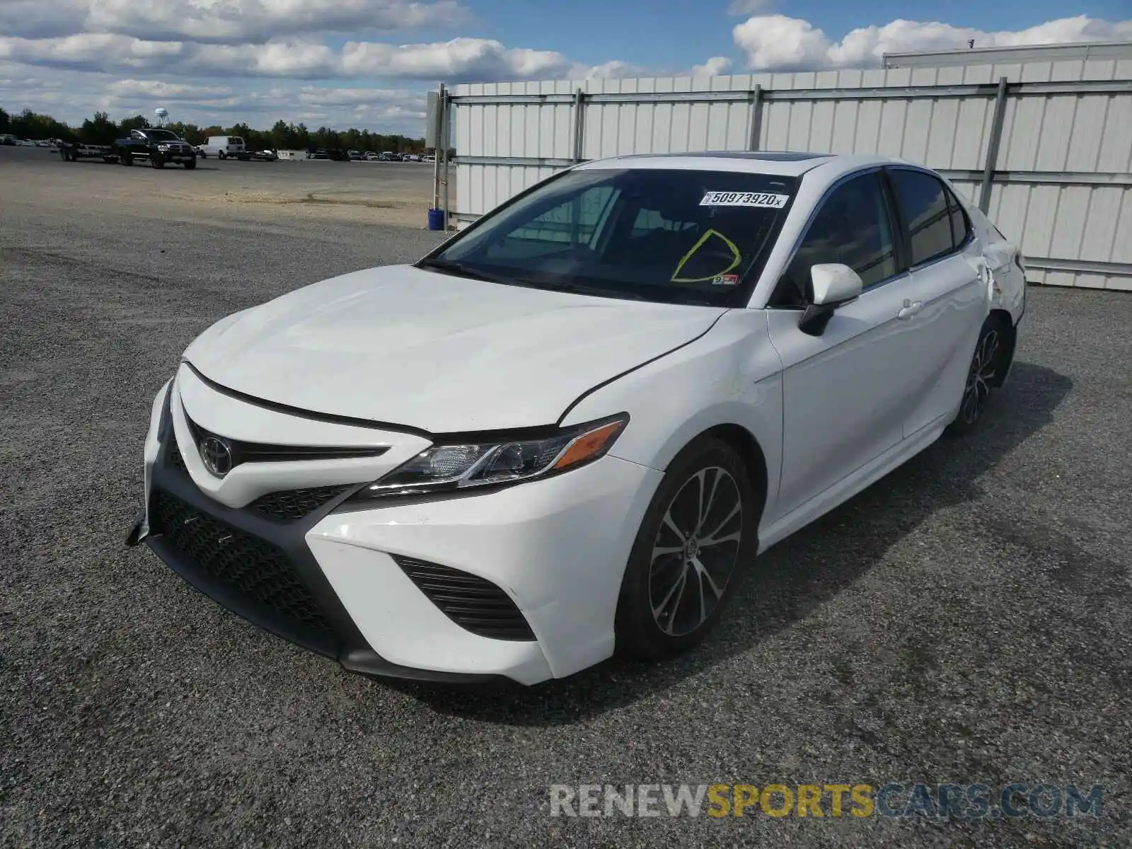 2 Photograph of a damaged car 4T1B11HK2KU782908 TOYOTA CAMRY 2019