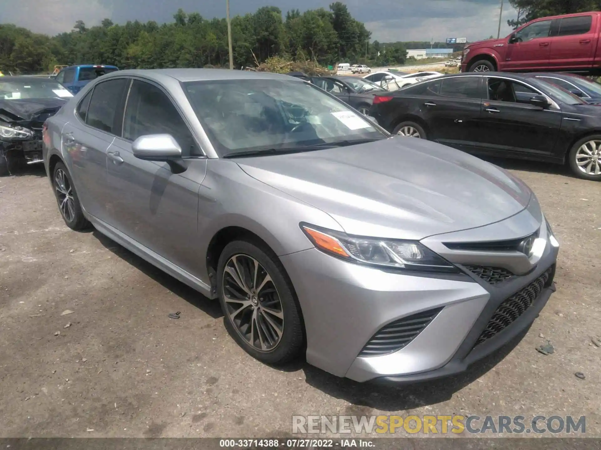 1 Photograph of a damaged car 4T1B11HK2KU783167 TOYOTA CAMRY 2019