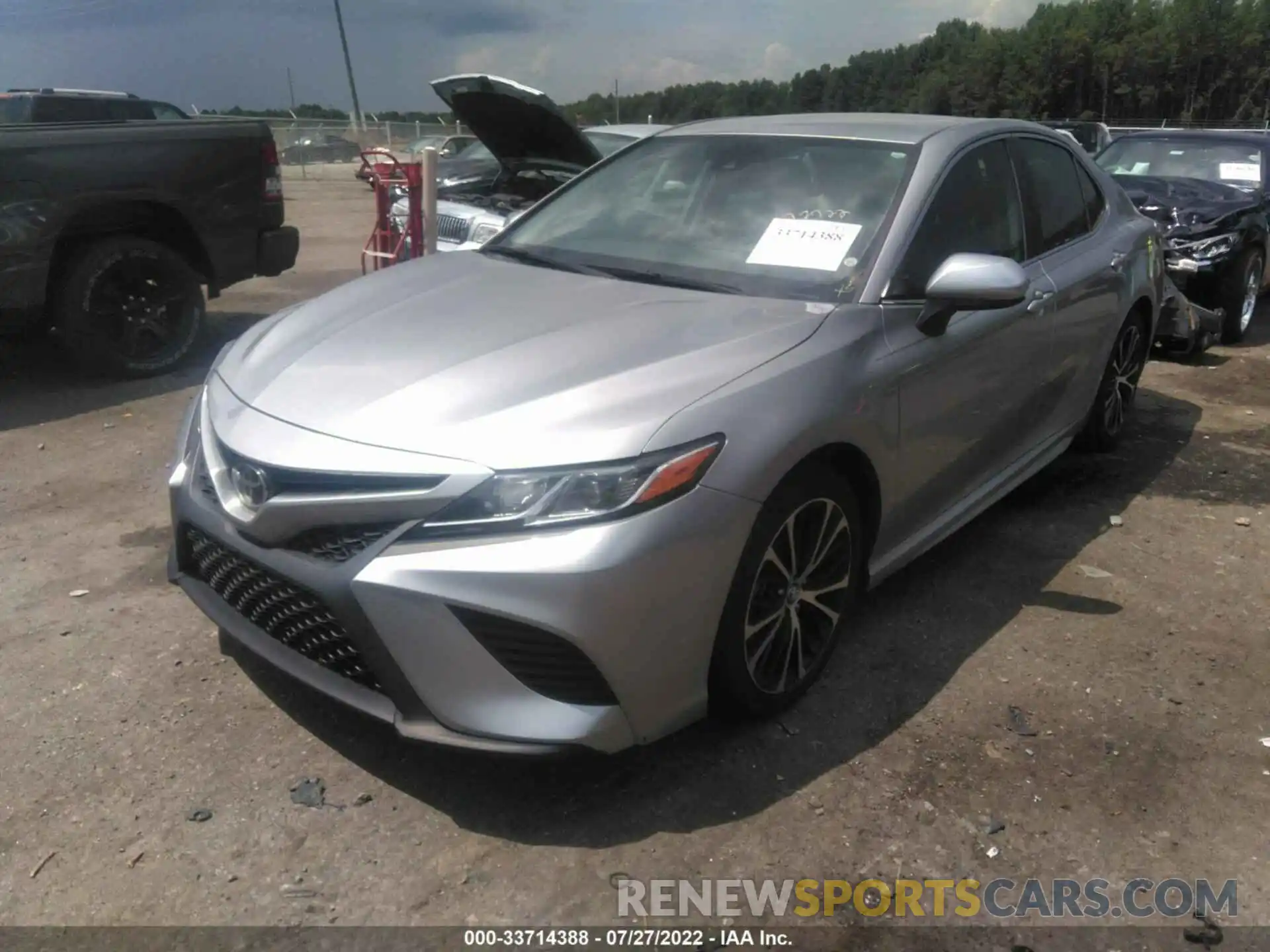 2 Photograph of a damaged car 4T1B11HK2KU783167 TOYOTA CAMRY 2019