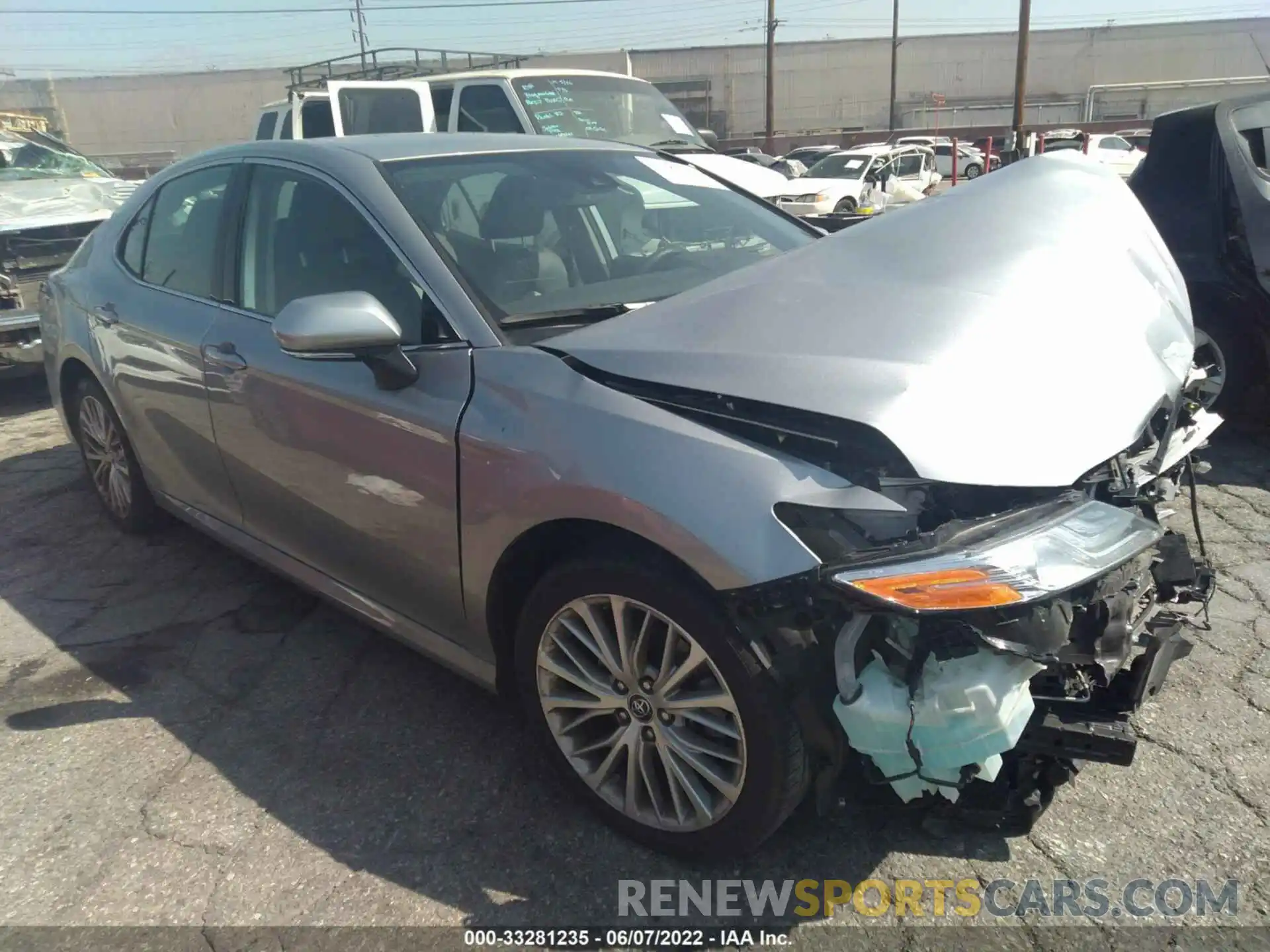 1 Photograph of a damaged car 4T1B11HK2KU783525 TOYOTA CAMRY 2019