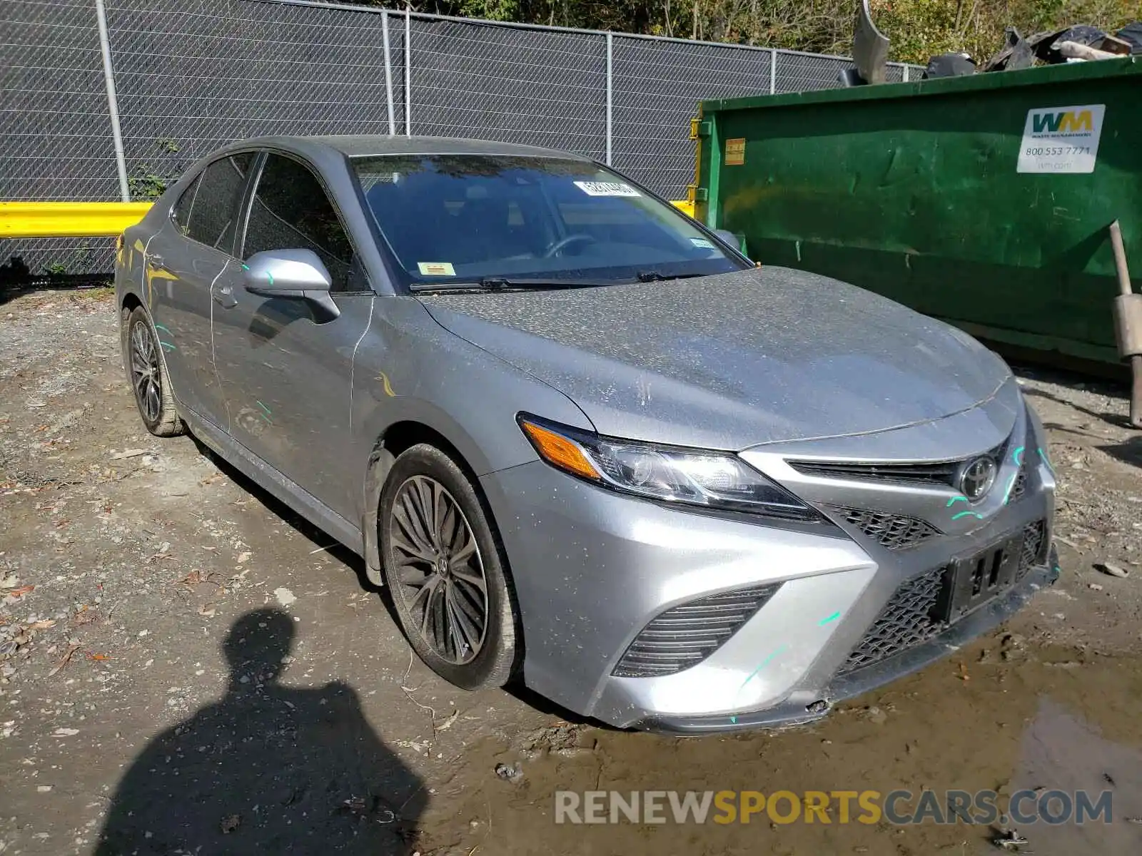 1 Photograph of a damaged car 4T1B11HK2KU784416 TOYOTA CAMRY 2019