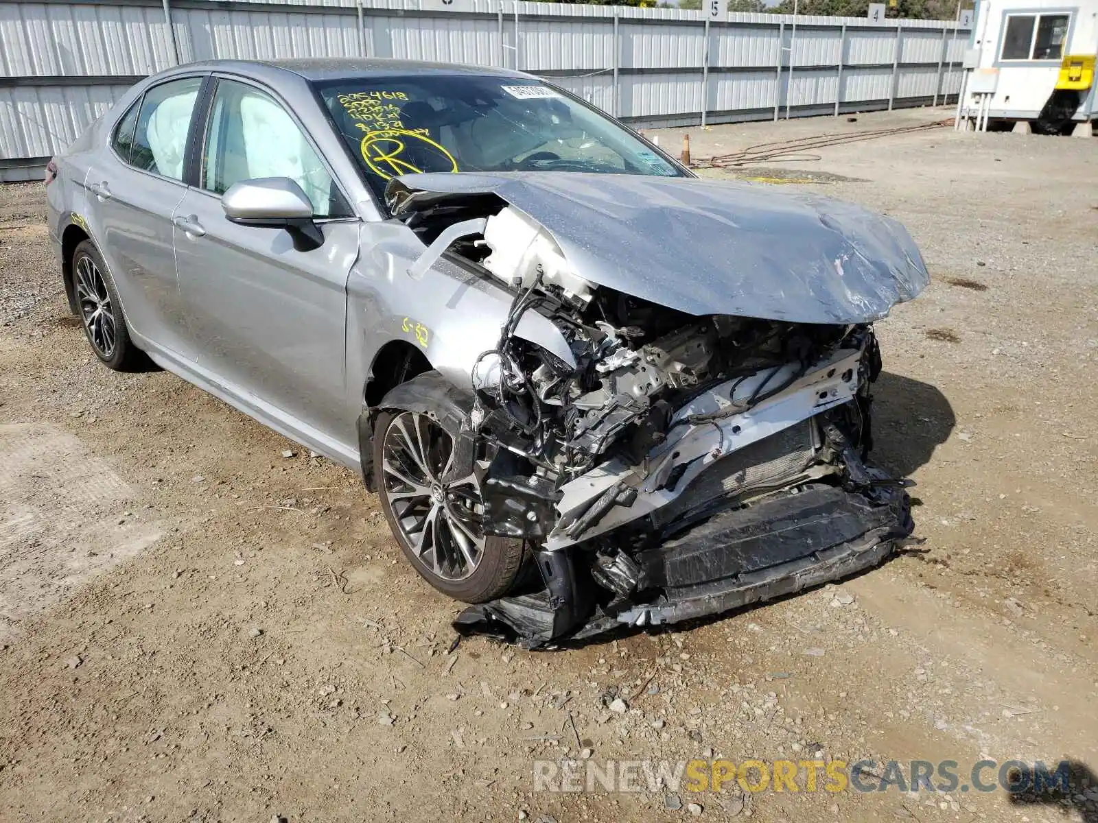 1 Photograph of a damaged car 4T1B11HK2KU784674 TOYOTA CAMRY 2019