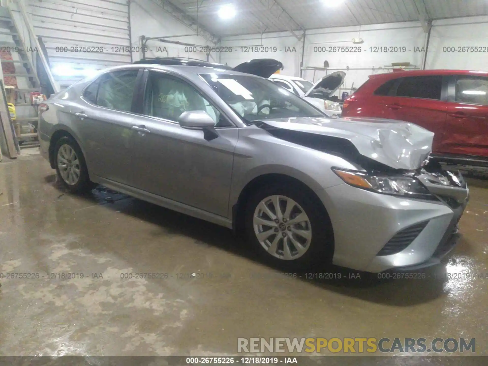 1 Photograph of a damaged car 4T1B11HK2KU785615 TOYOTA CAMRY 2019