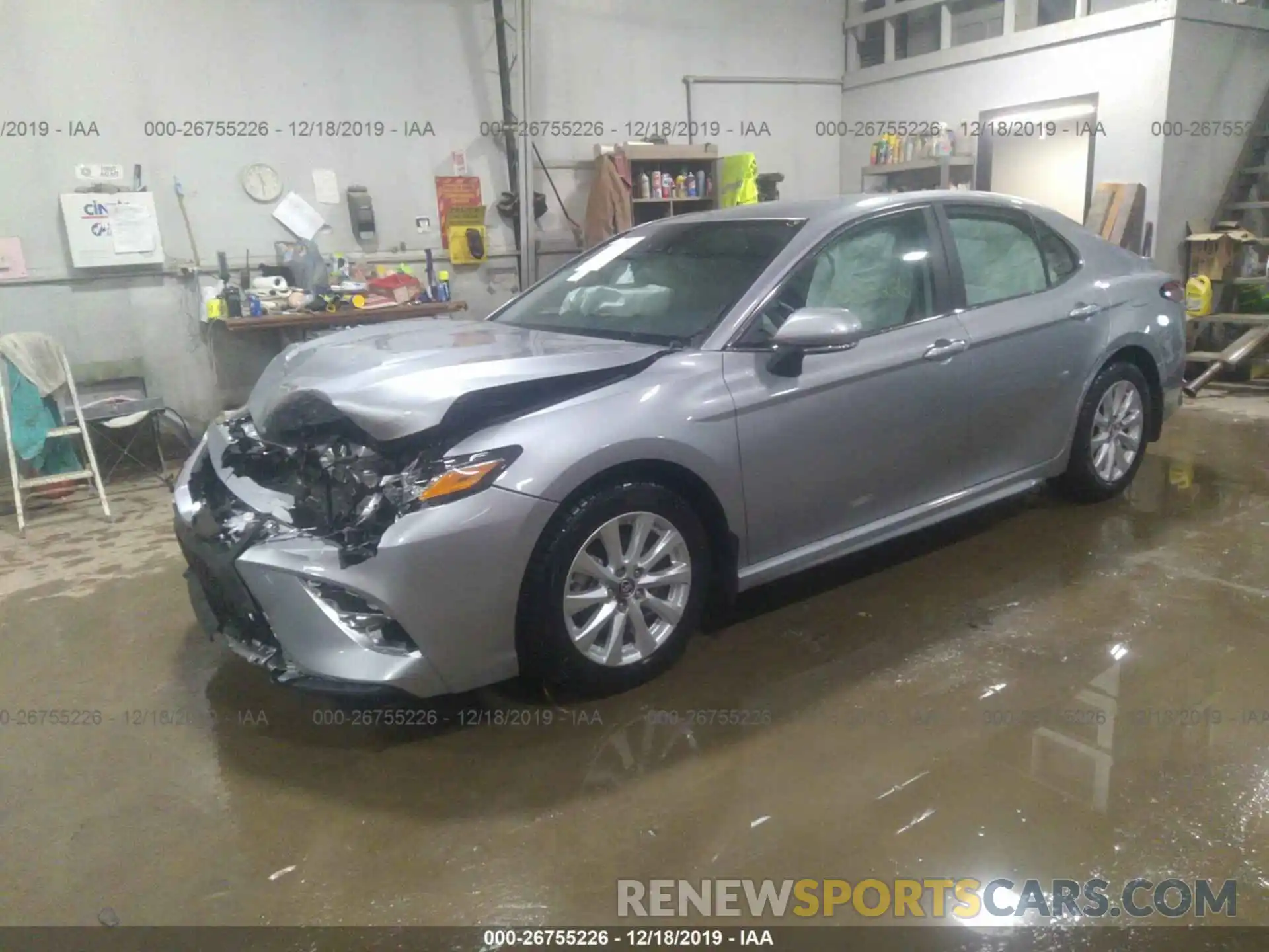 2 Photograph of a damaged car 4T1B11HK2KU785615 TOYOTA CAMRY 2019