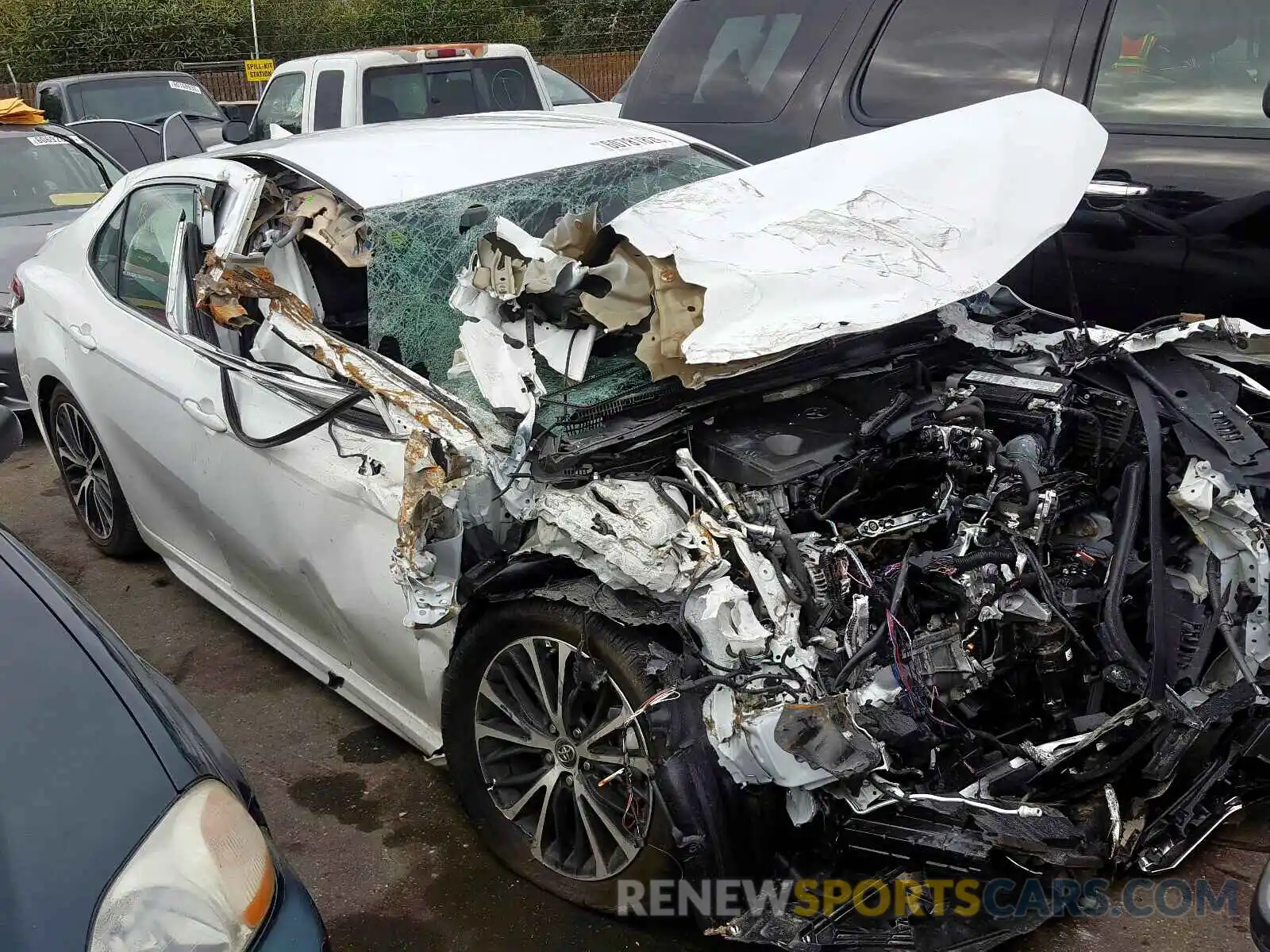 1 Photograph of a damaged car 4T1B11HK2KU786344 TOYOTA CAMRY 2019