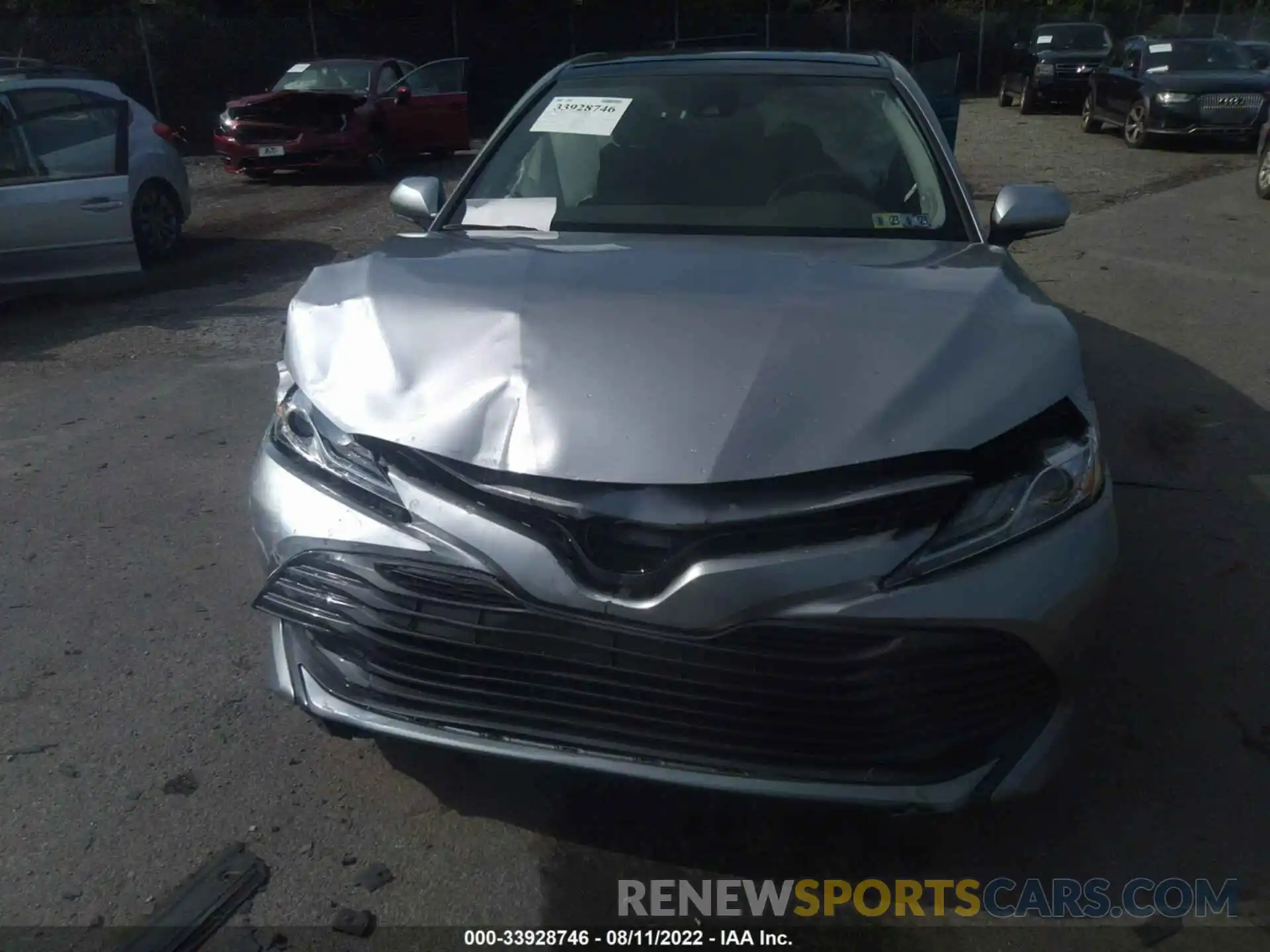 6 Photograph of a damaged car 4T1B11HK2KU786733 TOYOTA CAMRY 2019