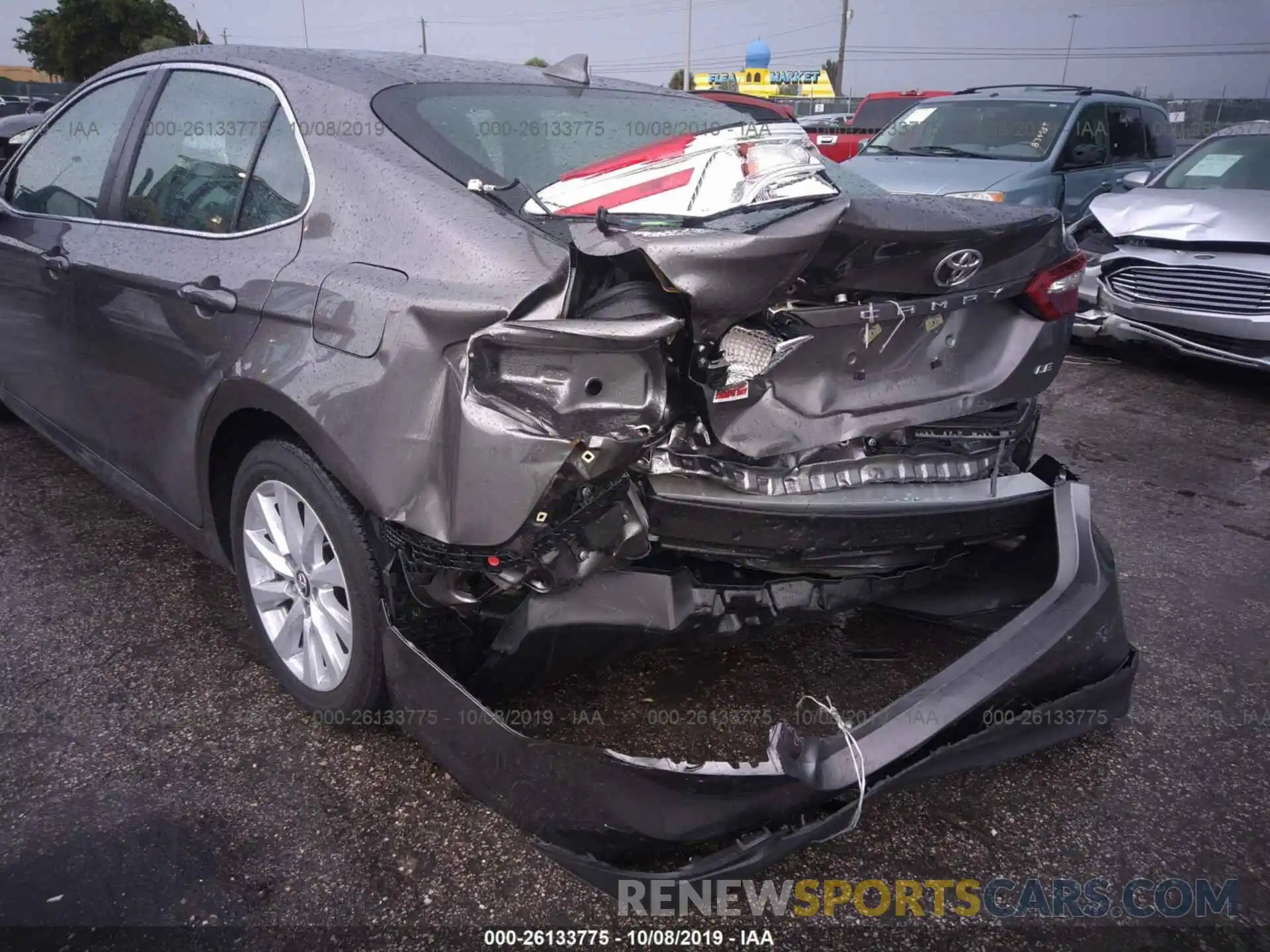 6 Photograph of a damaged car 4T1B11HK2KU786893 TOYOTA CAMRY 2019