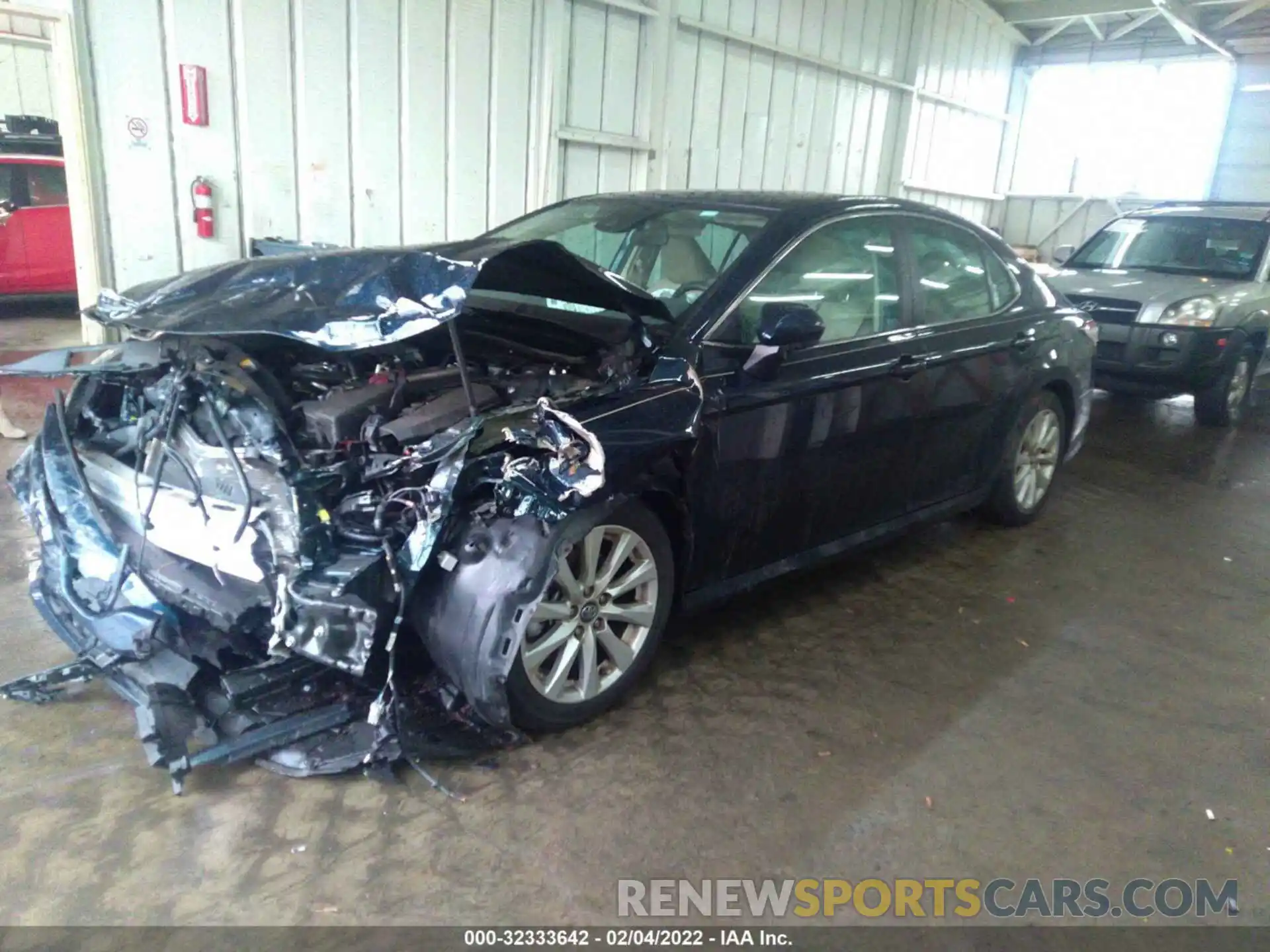 2 Photograph of a damaged car 4T1B11HK2KU786912 TOYOTA CAMRY 2019