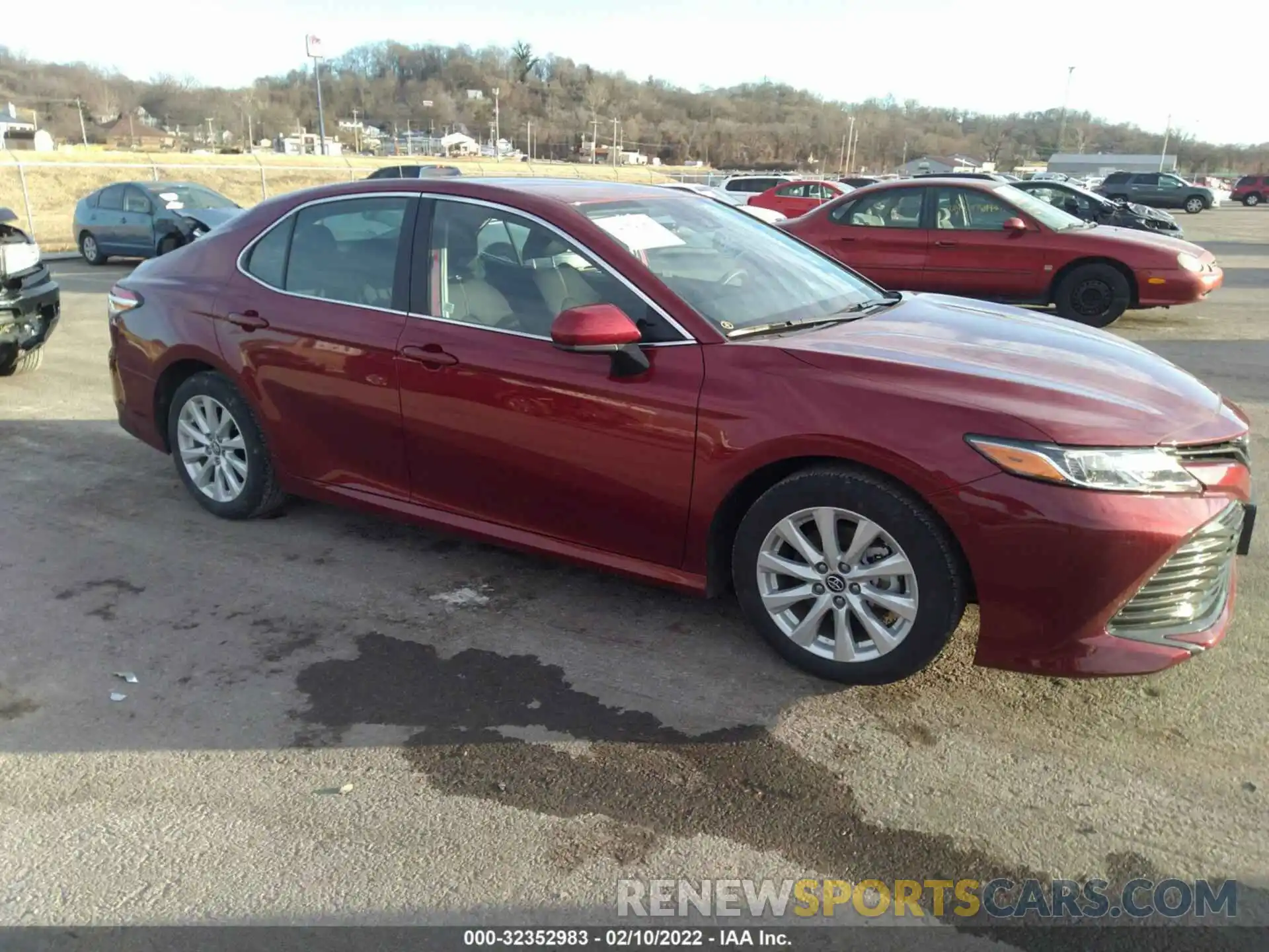 1 Photograph of a damaged car 4T1B11HK2KU787011 TOYOTA CAMRY 2019