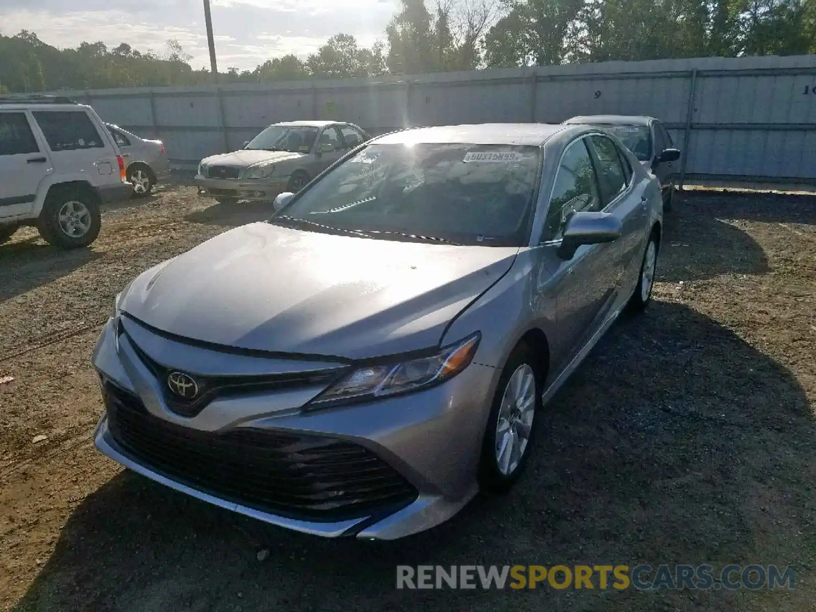 2 Photograph of a damaged car 4T1B11HK2KU787381 TOYOTA CAMRY 2019