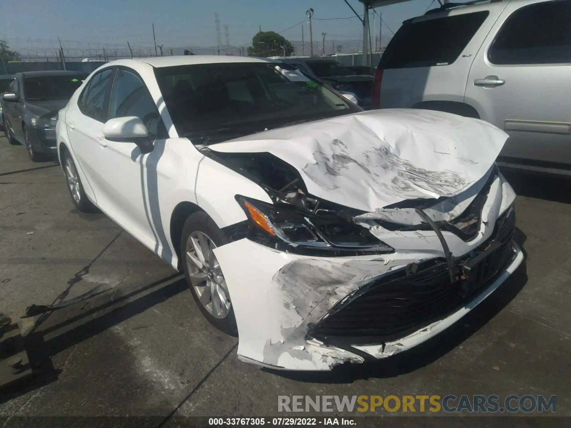 1 Photograph of a damaged car 4T1B11HK2KU788241 TOYOTA CAMRY 2019