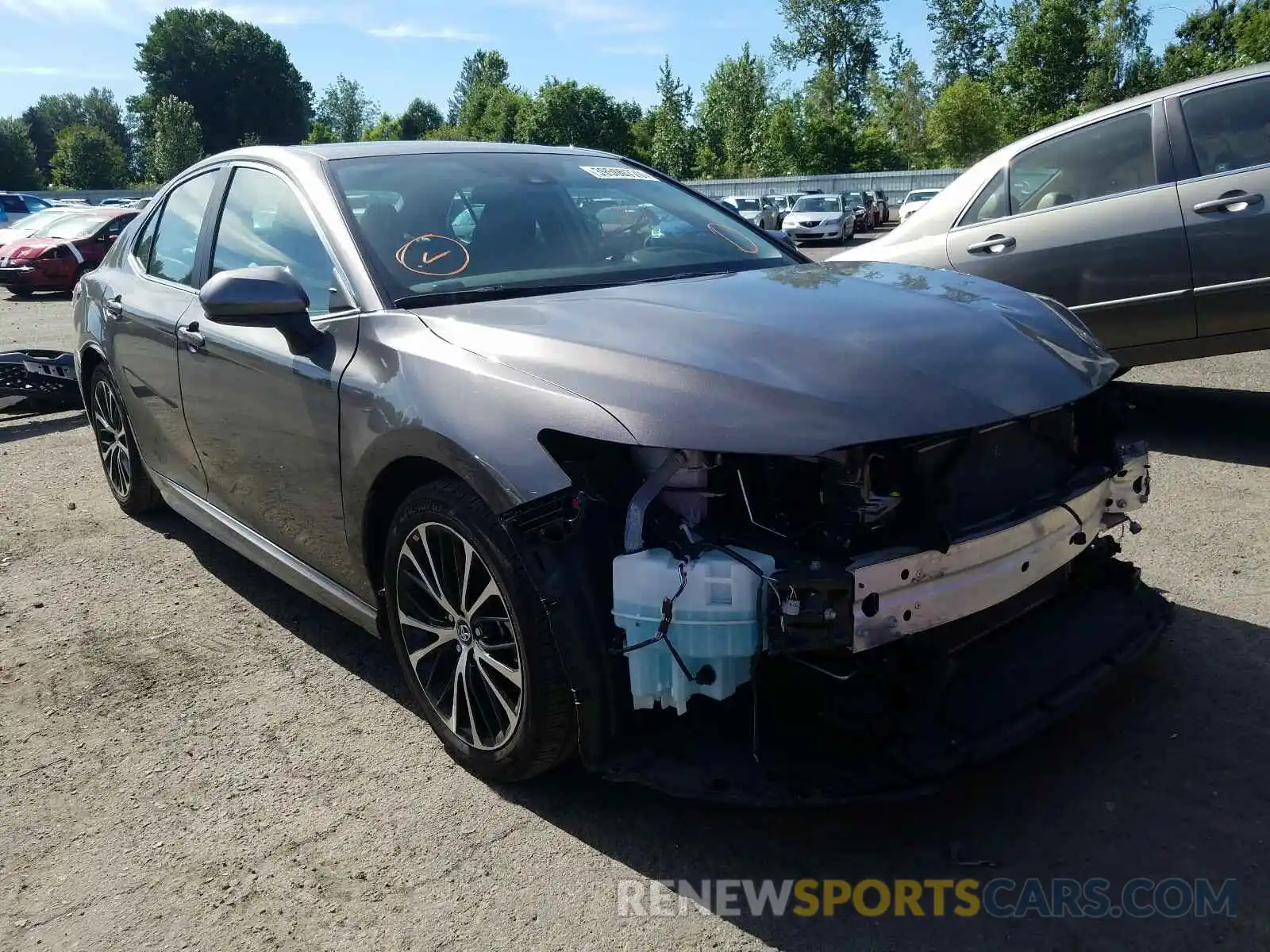 1 Photograph of a damaged car 4T1B11HK2KU788594 TOYOTA CAMRY 2019