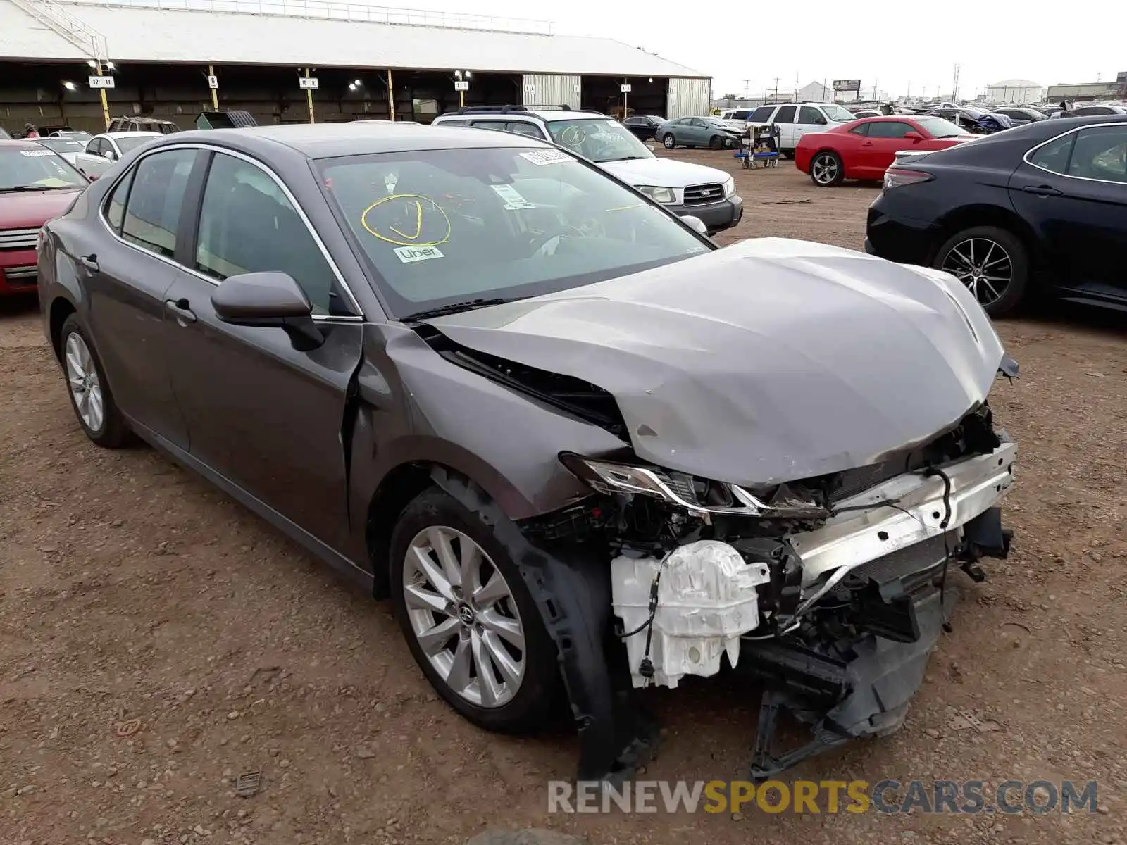 1 Photograph of a damaged car 4T1B11HK2KU789096 TOYOTA CAMRY 2019