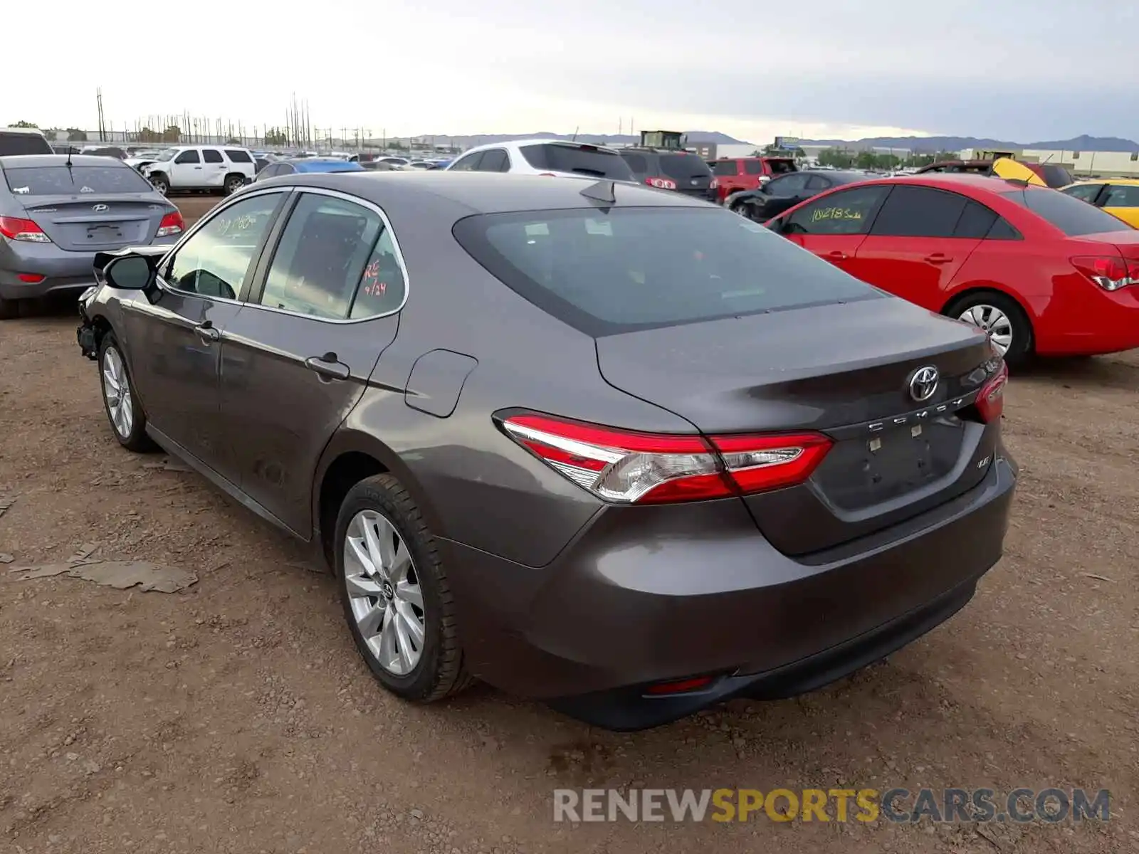 3 Photograph of a damaged car 4T1B11HK2KU789096 TOYOTA CAMRY 2019