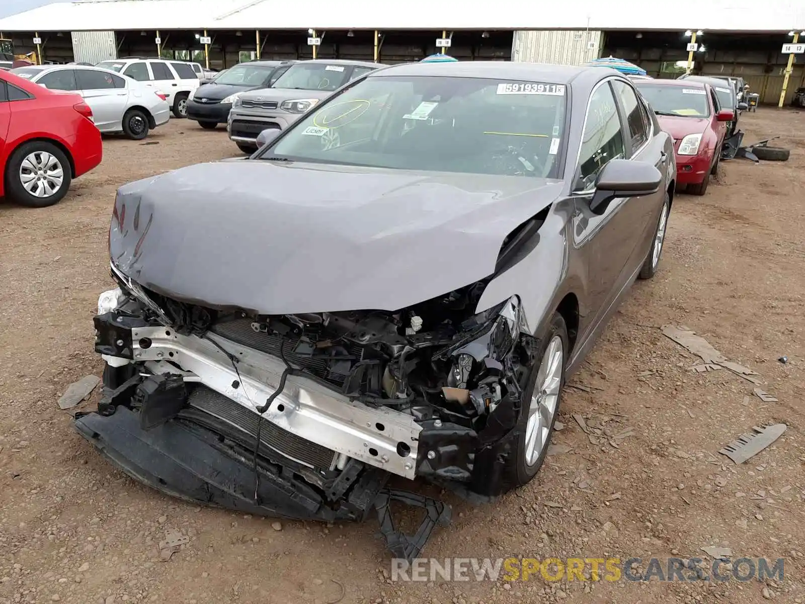 9 Photograph of a damaged car 4T1B11HK2KU789096 TOYOTA CAMRY 2019