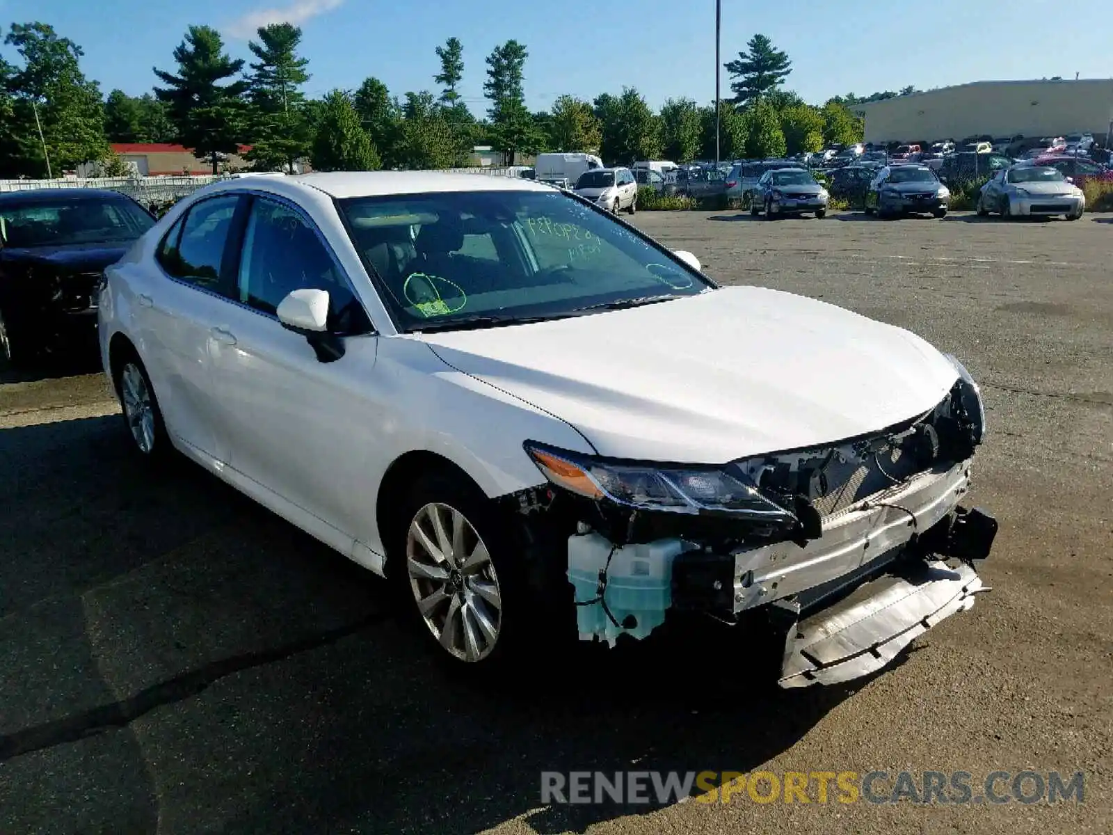 1 Photograph of a damaged car 4T1B11HK2KU790166 TOYOTA CAMRY 2019