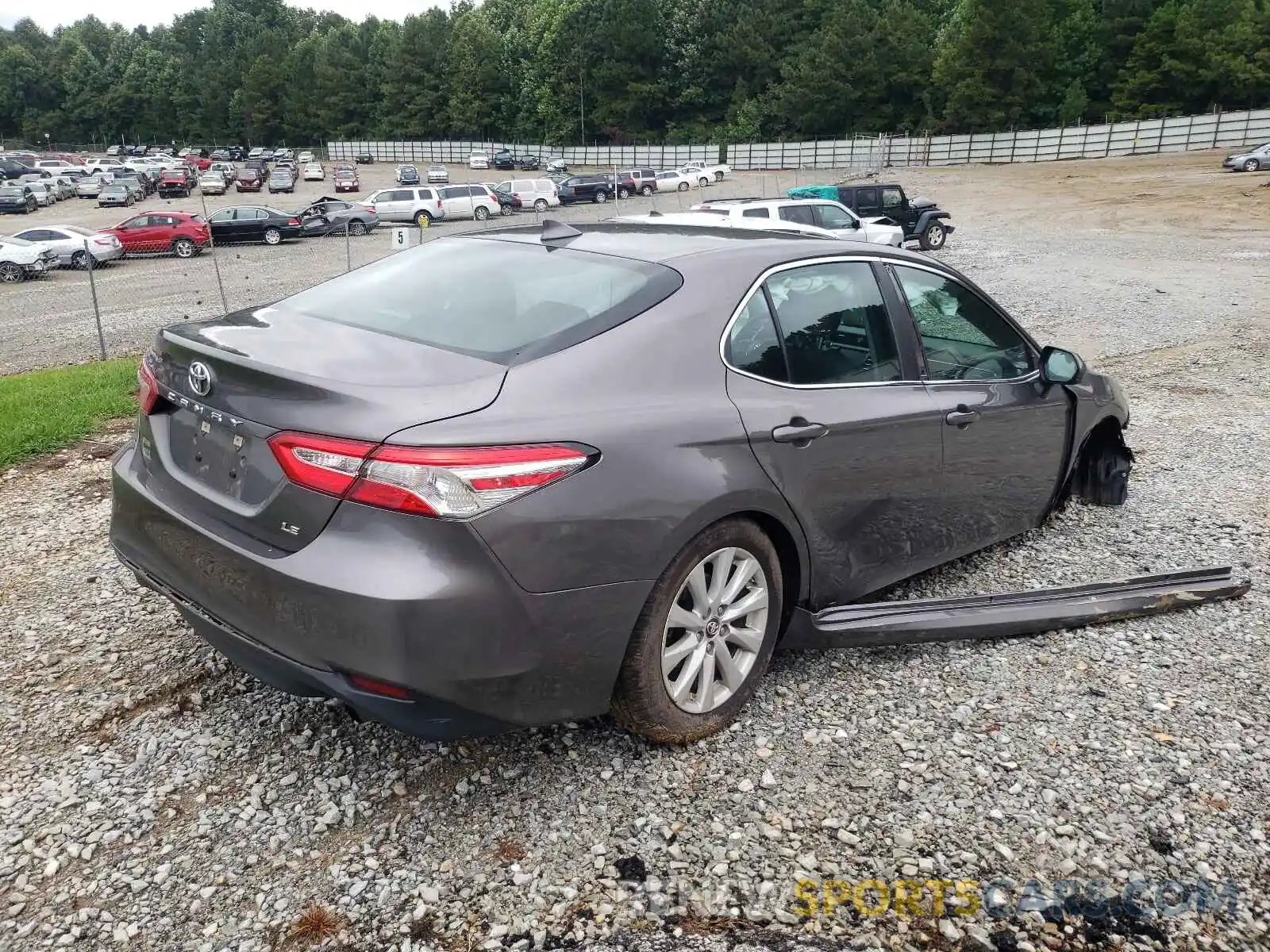 4 Photograph of a damaged car 4T1B11HK2KU790250 TOYOTA CAMRY 2019