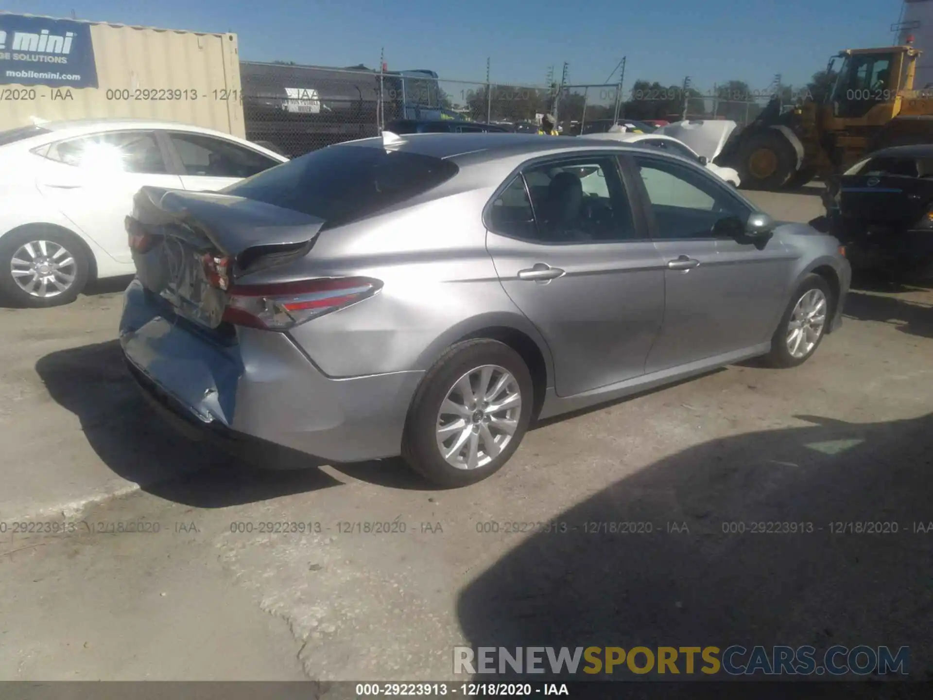 4 Photograph of a damaged car 4T1B11HK2KU790796 TOYOTA CAMRY 2019