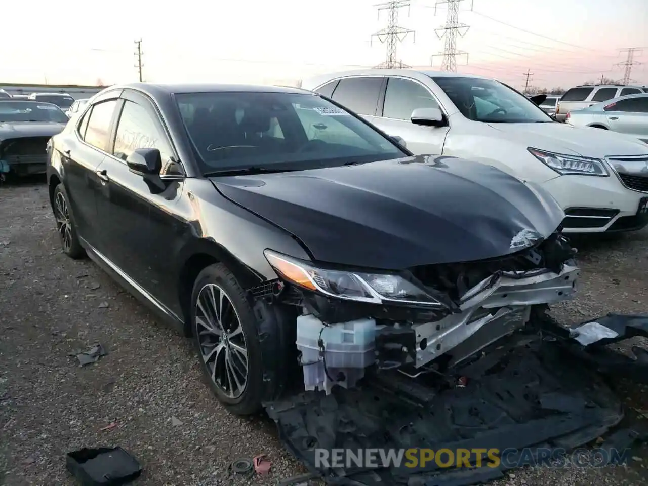 1 Photograph of a damaged car 4T1B11HK2KU791060 TOYOTA CAMRY 2019