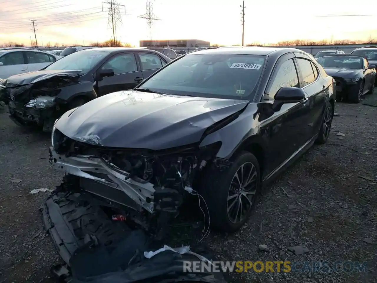 2 Photograph of a damaged car 4T1B11HK2KU791060 TOYOTA CAMRY 2019