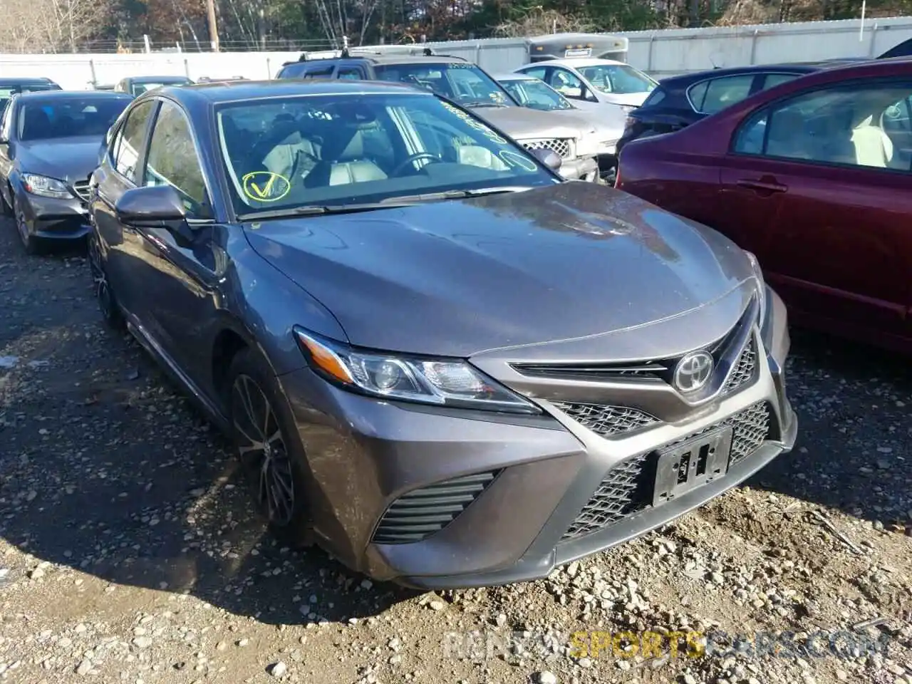 1 Photograph of a damaged car 4T1B11HK2KU791687 TOYOTA CAMRY 2019