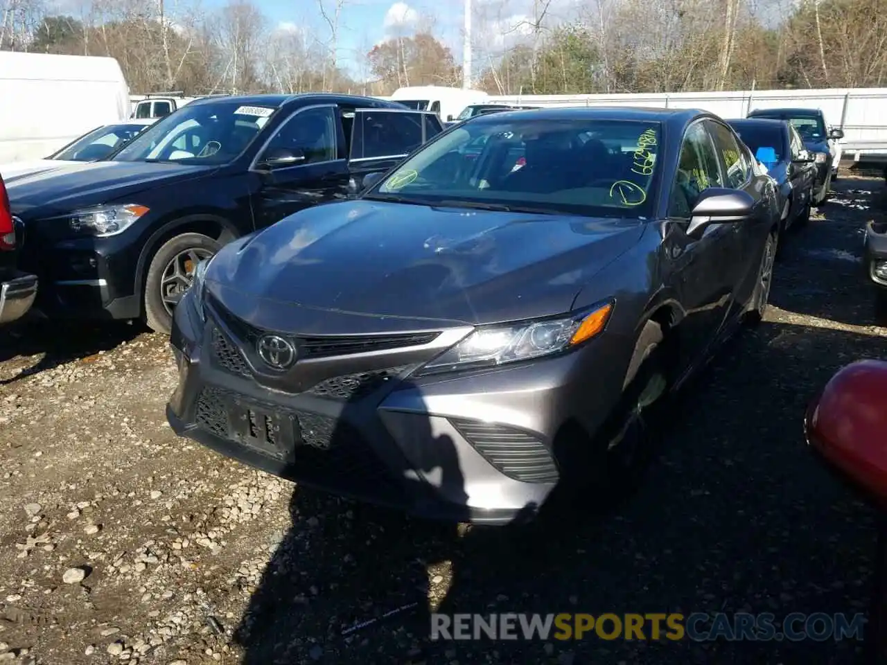 2 Photograph of a damaged car 4T1B11HK2KU791687 TOYOTA CAMRY 2019