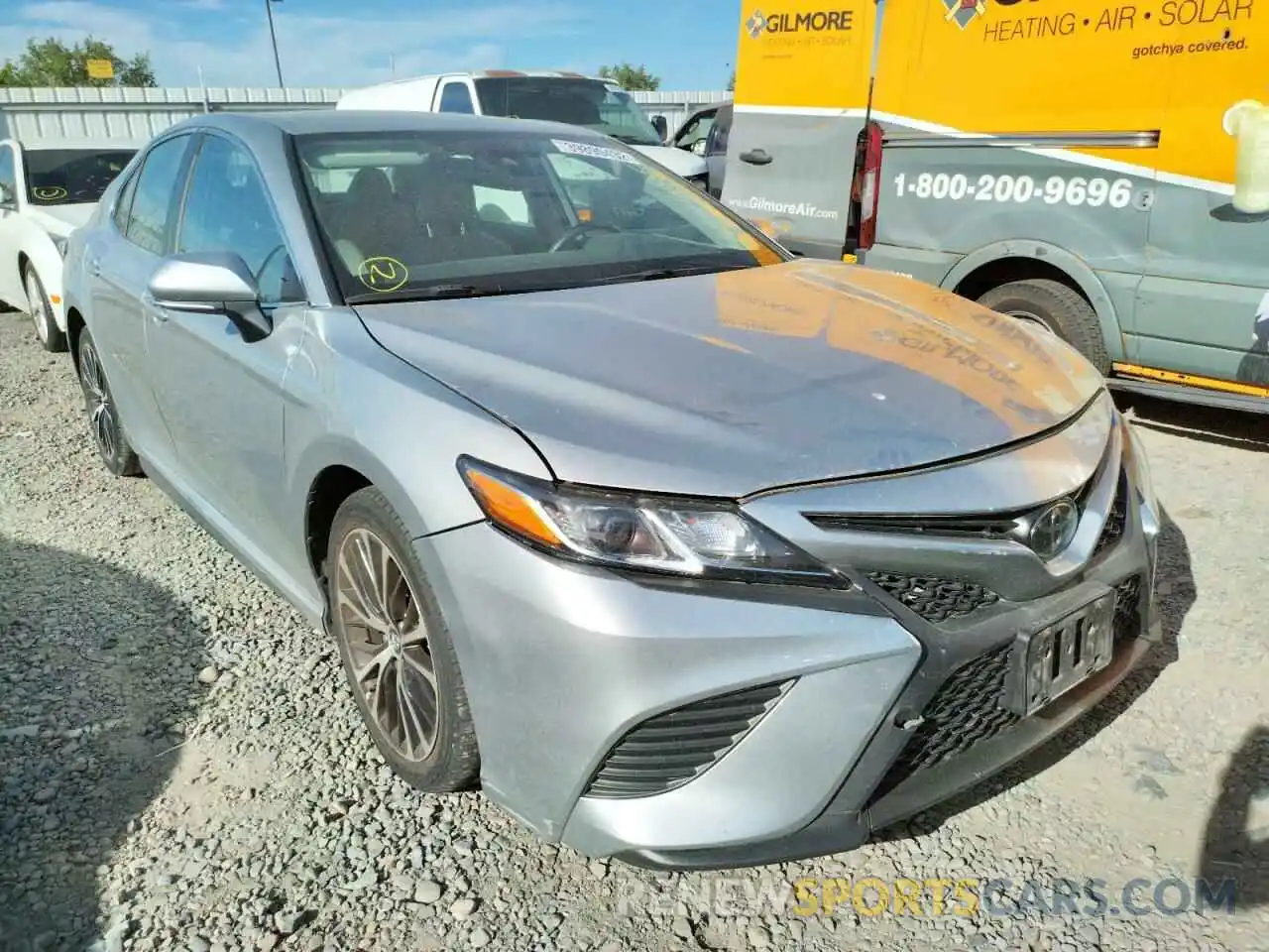 1 Photograph of a damaged car 4T1B11HK2KU793049 TOYOTA CAMRY 2019