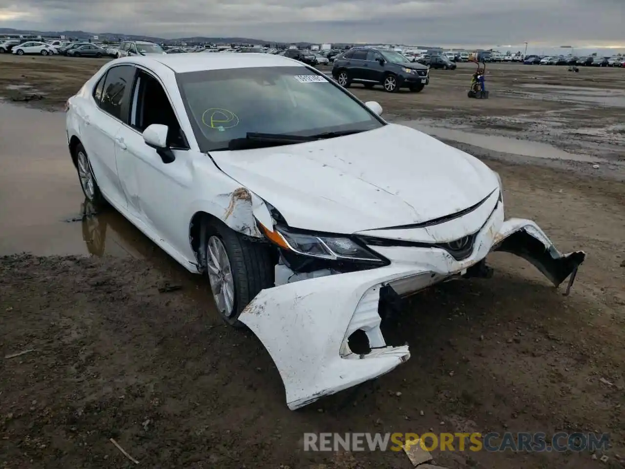 1 Photograph of a damaged car 4T1B11HK2KU793066 TOYOTA CAMRY 2019