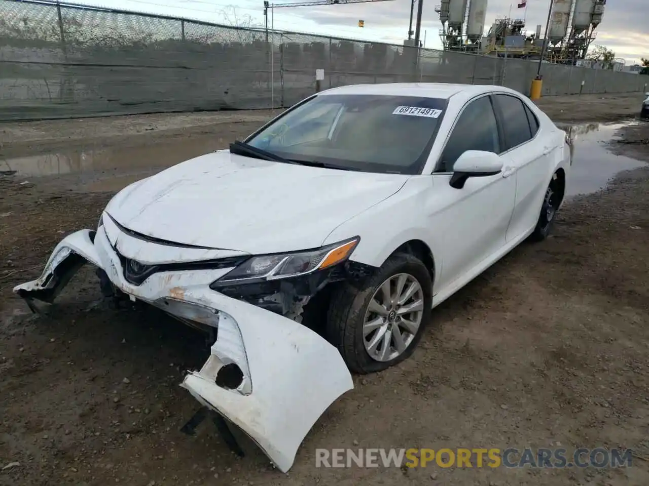 2 Photograph of a damaged car 4T1B11HK2KU793066 TOYOTA CAMRY 2019