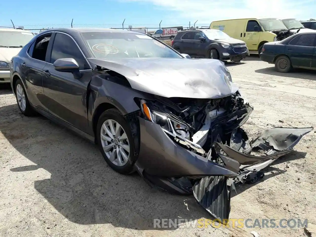 1 Photograph of a damaged car 4T1B11HK2KU793150 TOYOTA CAMRY 2019