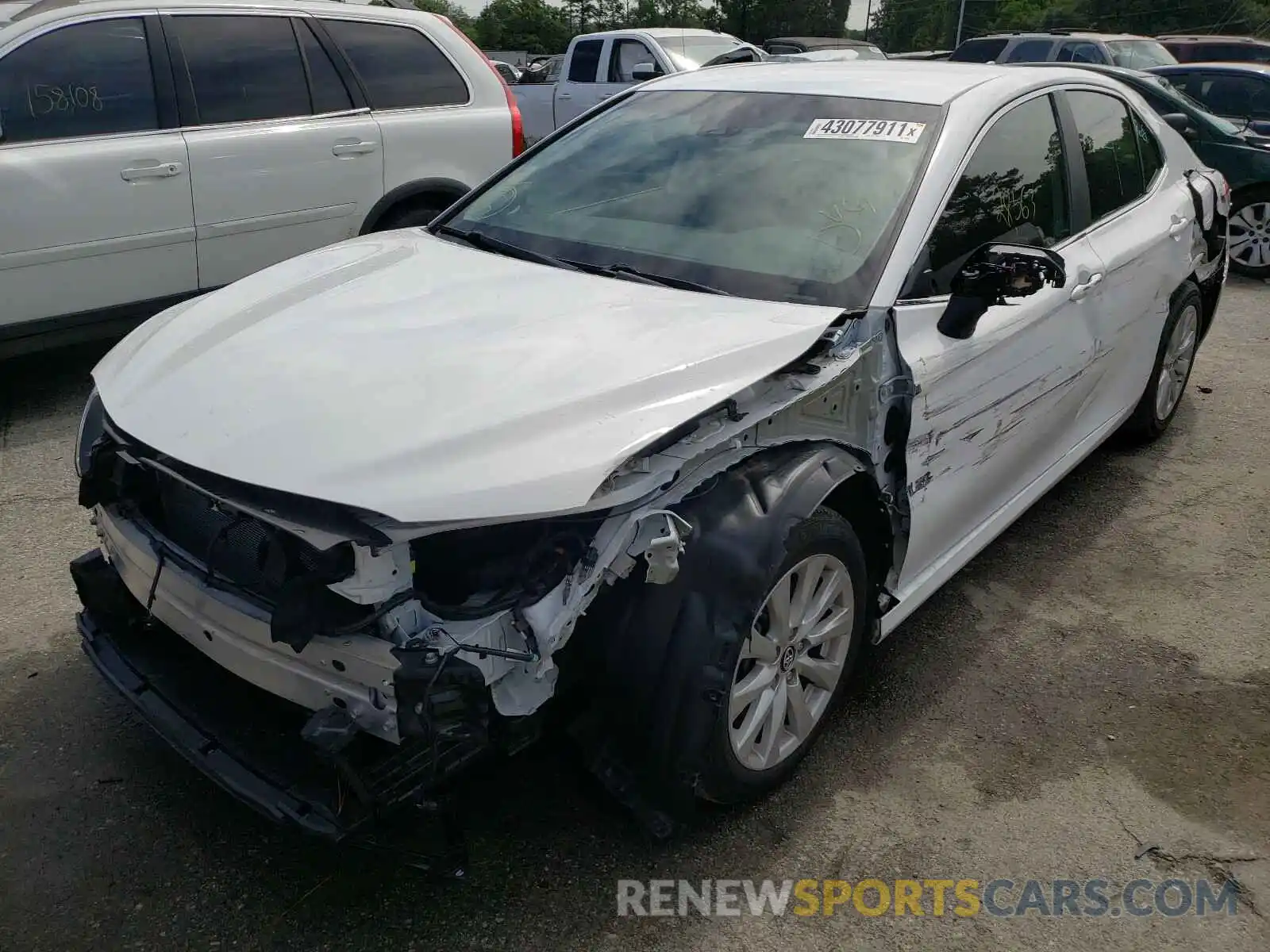 2 Photograph of a damaged car 4T1B11HK2KU793665 TOYOTA CAMRY 2019