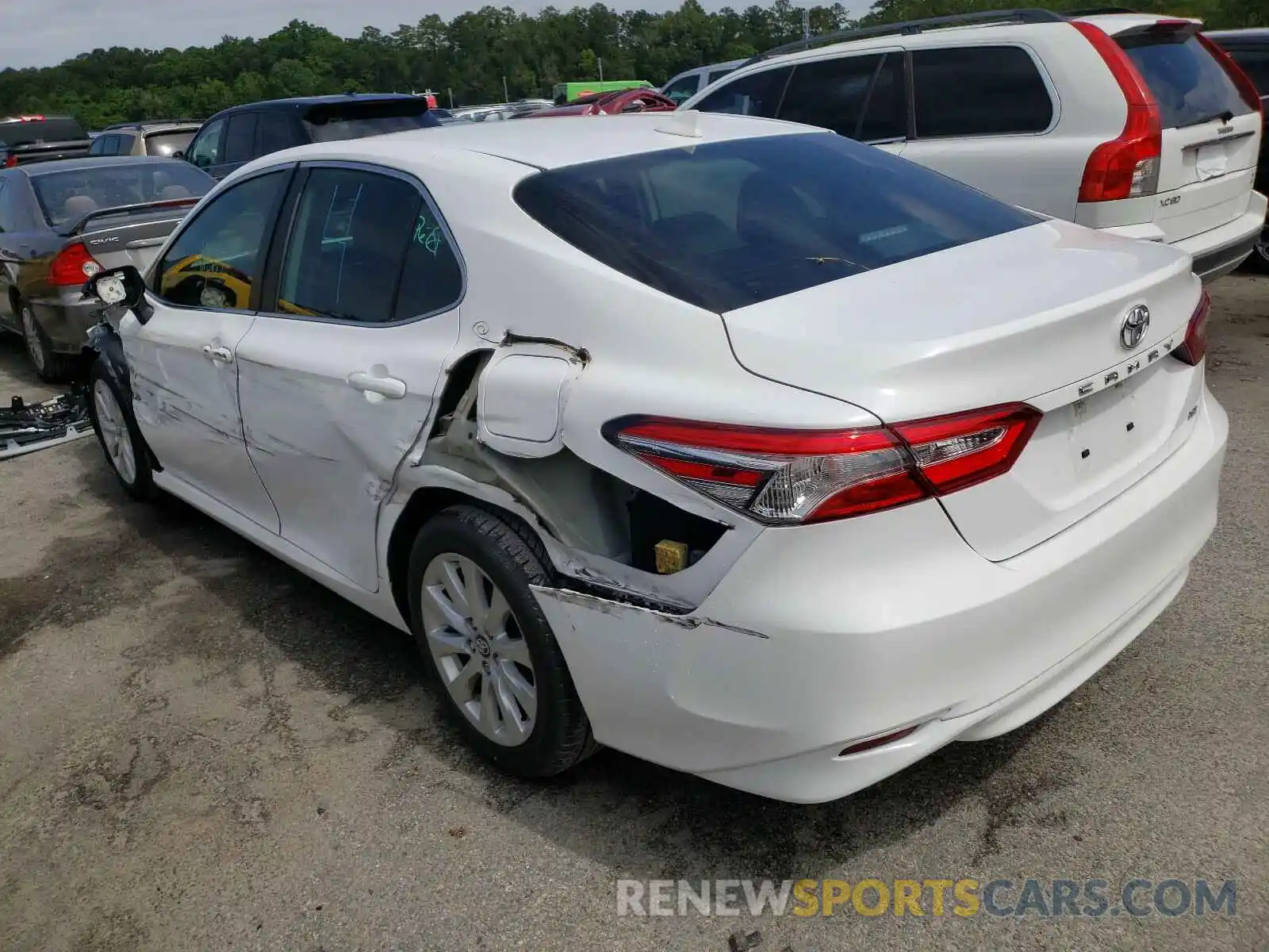 3 Photograph of a damaged car 4T1B11HK2KU793665 TOYOTA CAMRY 2019