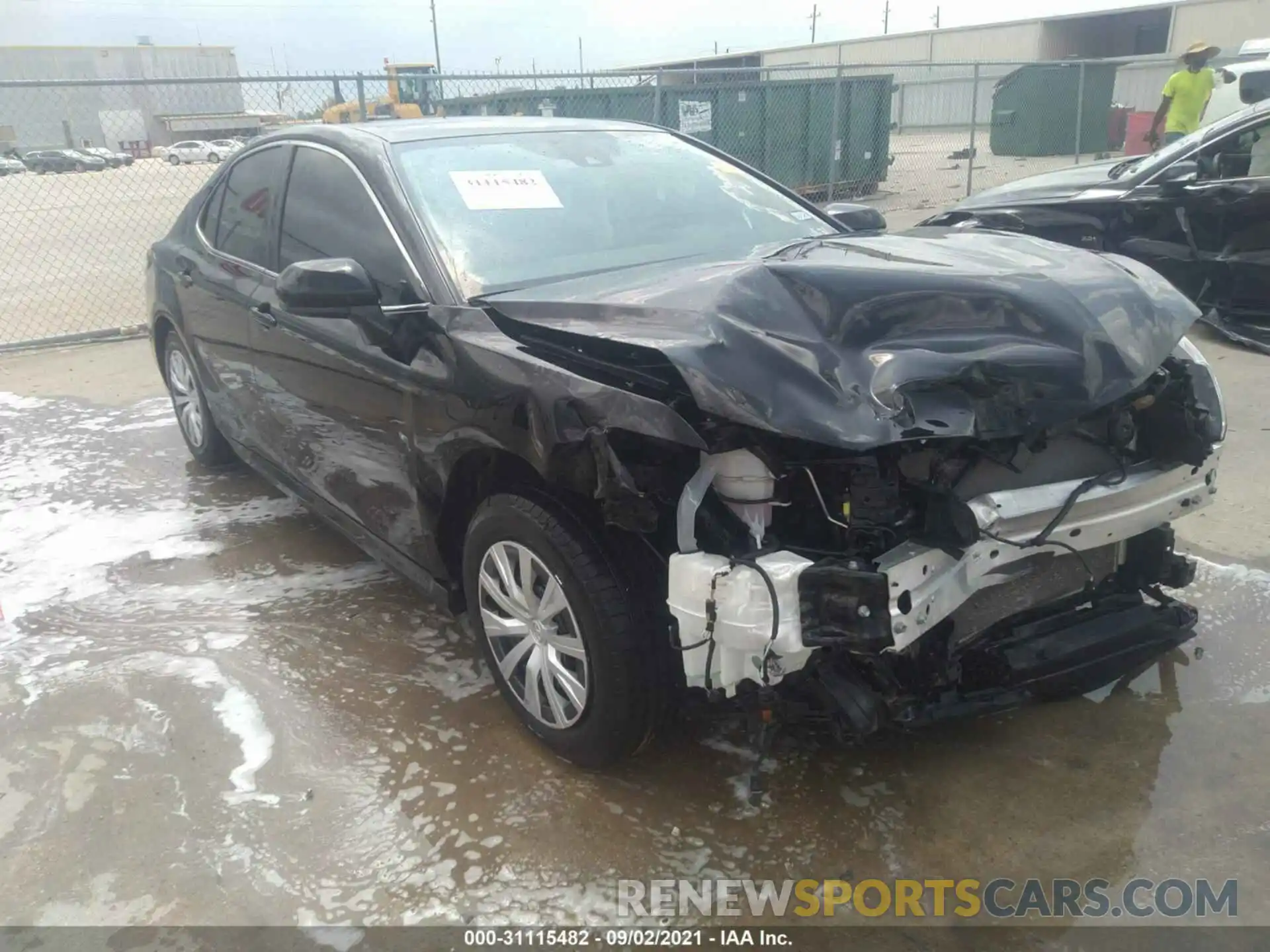 1 Photograph of a damaged car 4T1B11HK2KU794234 TOYOTA CAMRY 2019