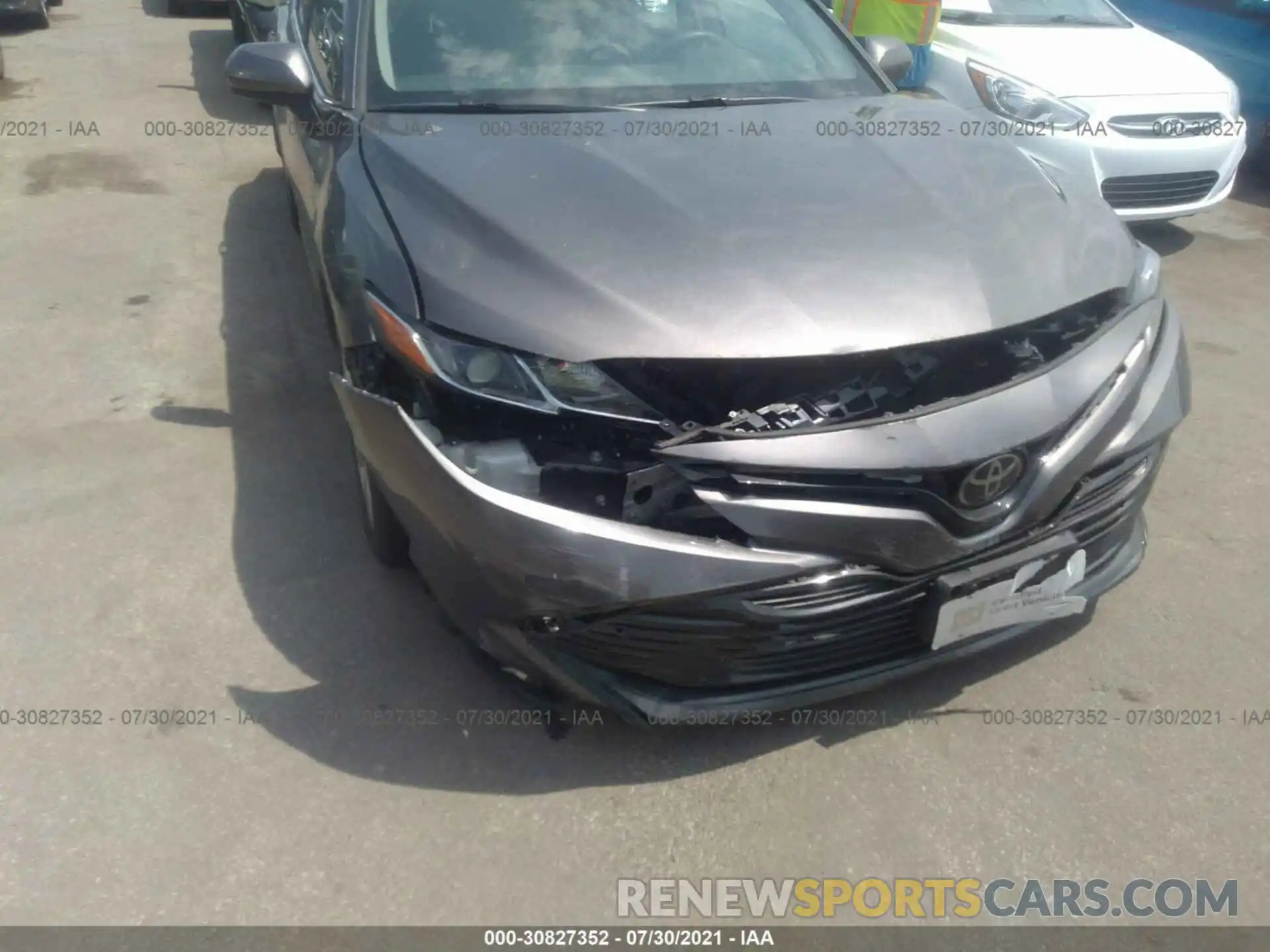 6 Photograph of a damaged car 4T1B11HK2KU796436 TOYOTA CAMRY 2019