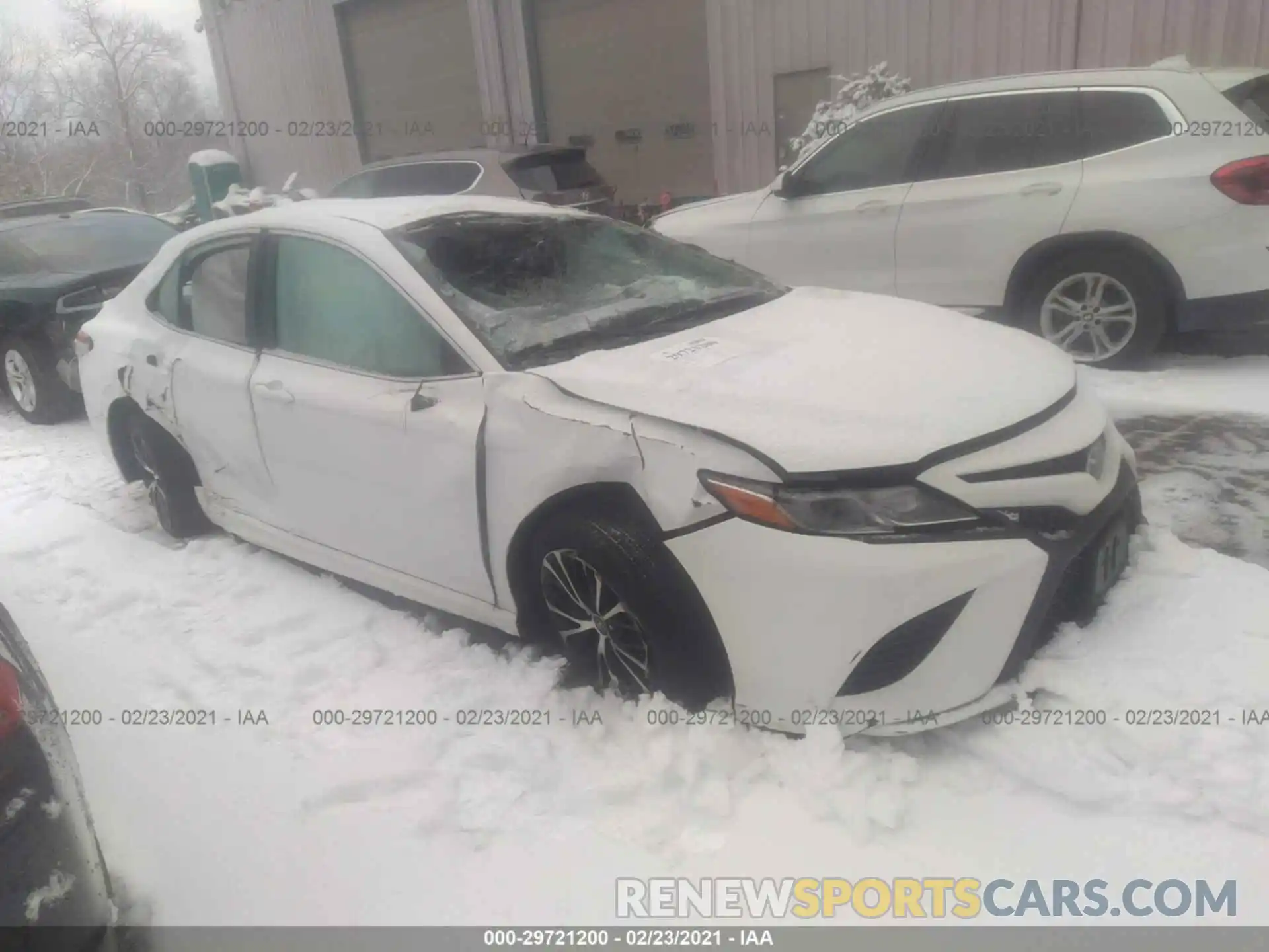 1 Photograph of a damaged car 4T1B11HK2KU799742 TOYOTA CAMRY 2019