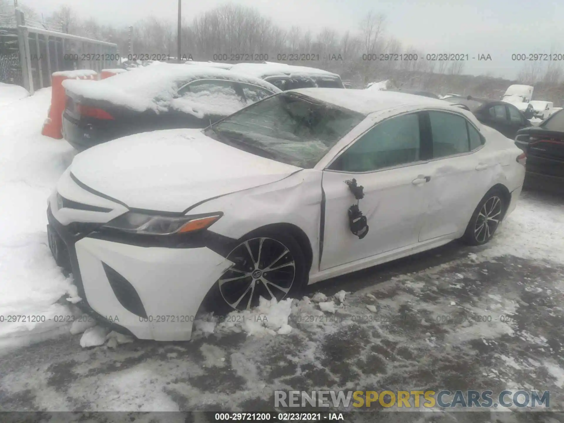 2 Photograph of a damaged car 4T1B11HK2KU799742 TOYOTA CAMRY 2019