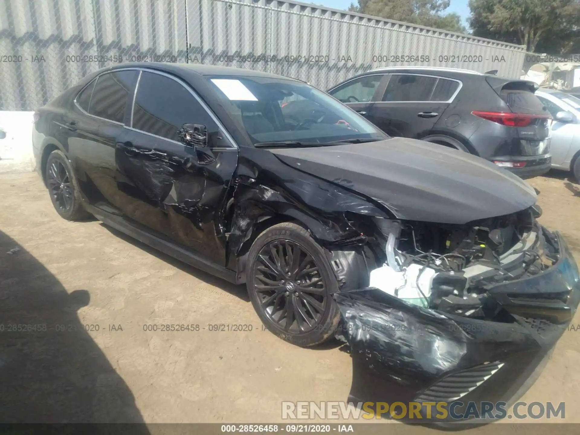 1 Photograph of a damaged car 4T1B11HK2KU800243 TOYOTA CAMRY 2019