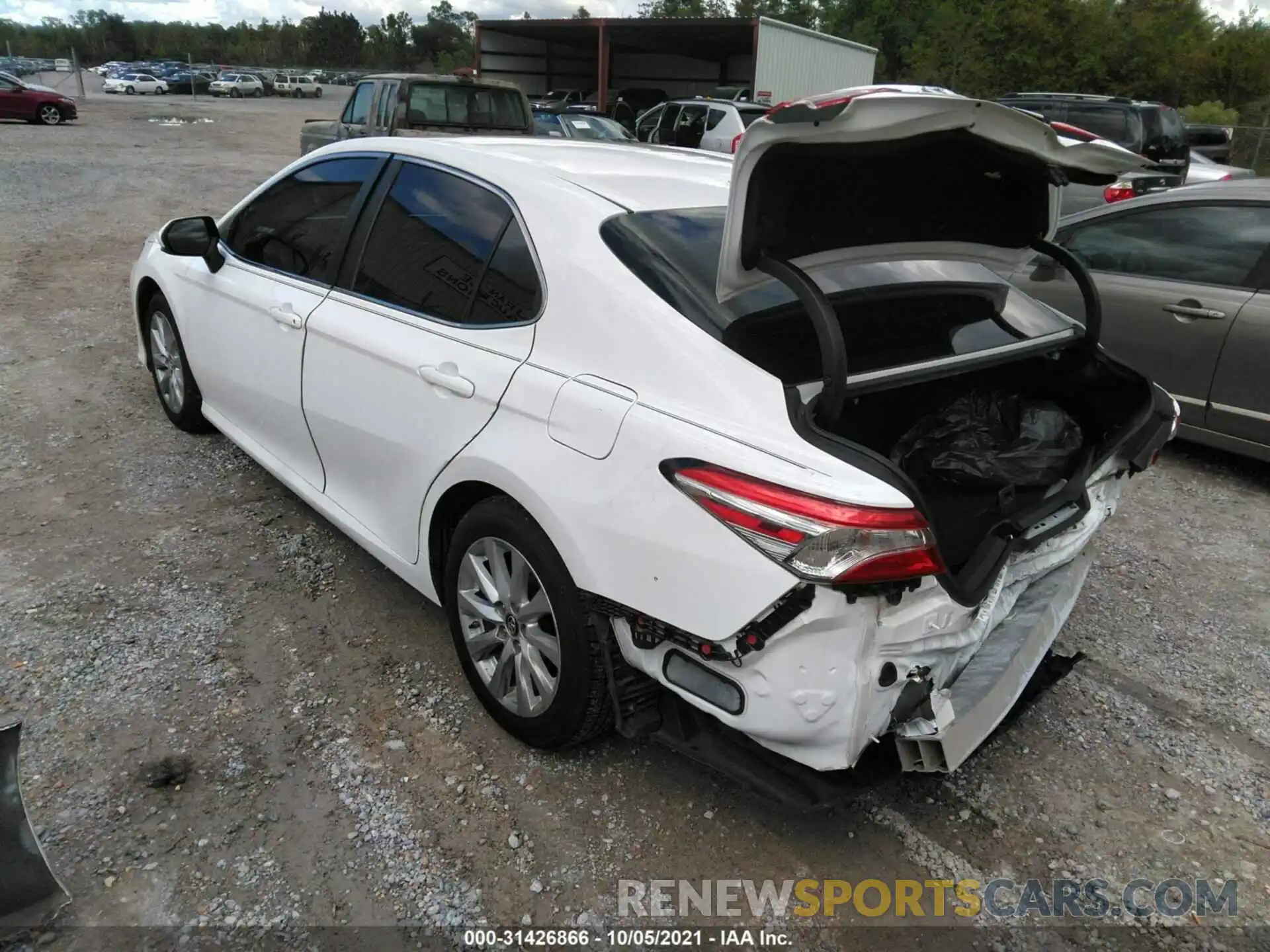 3 Photograph of a damaged car 4T1B11HK2KU800579 TOYOTA CAMRY 2019