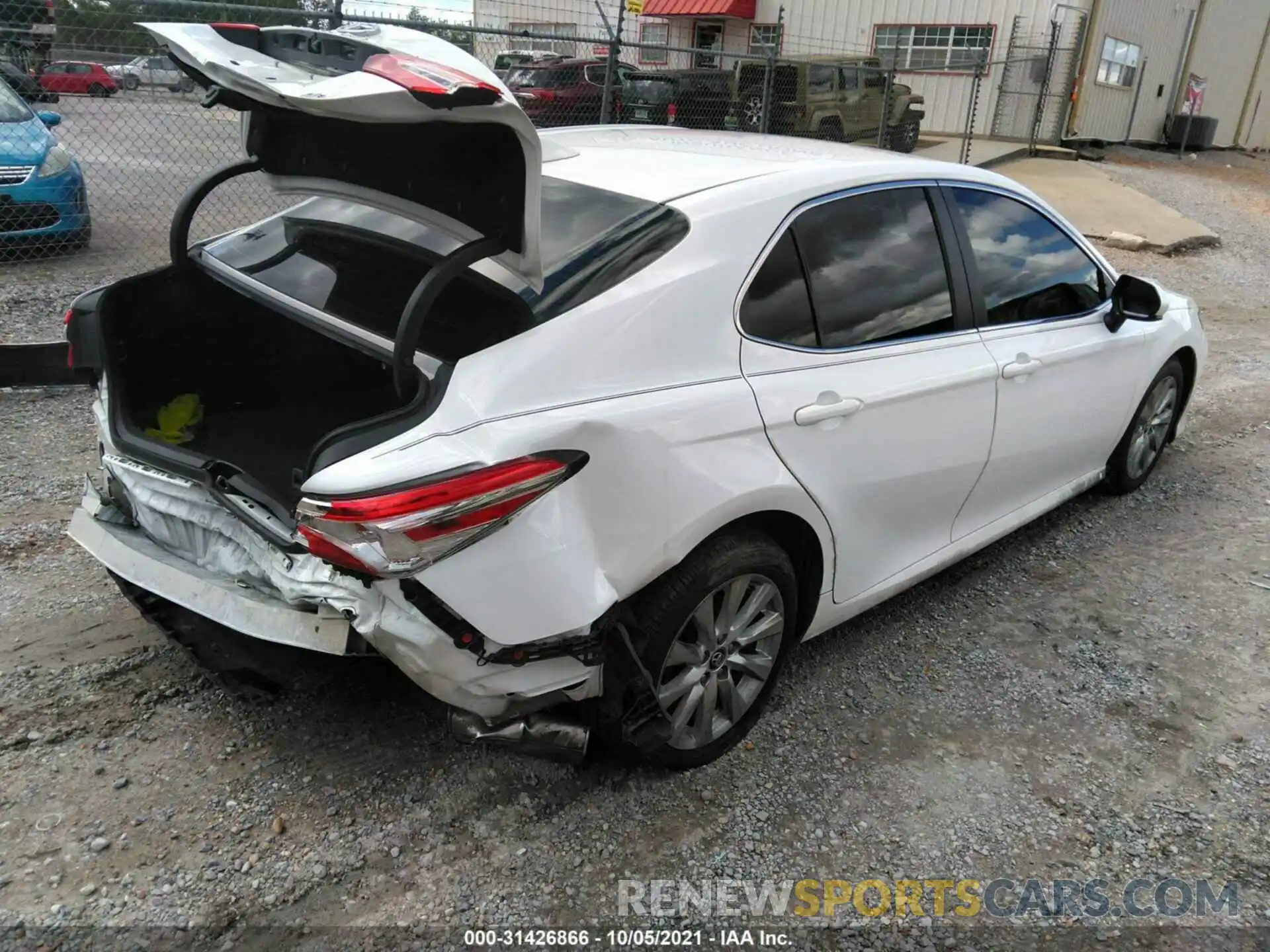 4 Photograph of a damaged car 4T1B11HK2KU800579 TOYOTA CAMRY 2019