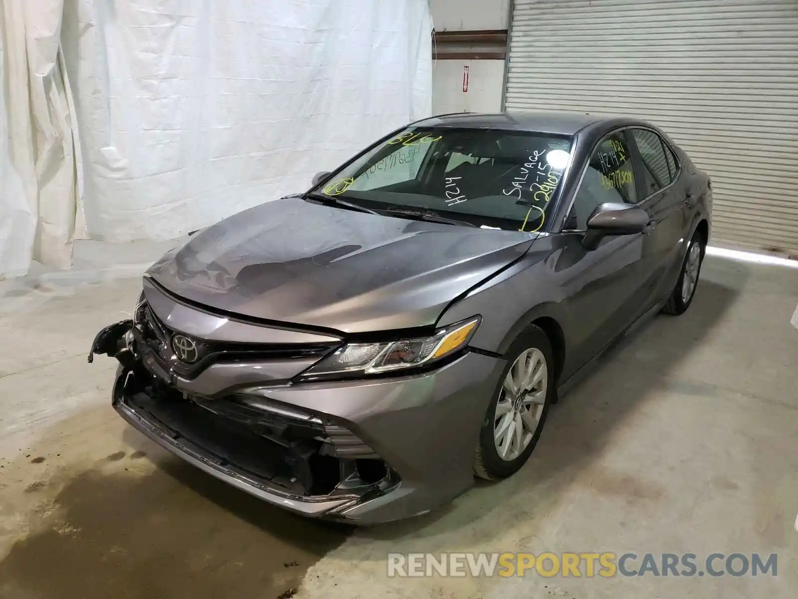 2 Photograph of a damaged car 4T1B11HK2KU801201 TOYOTA CAMRY 2019