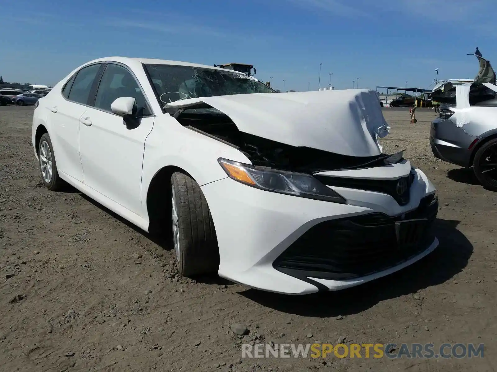 1 Photograph of a damaged car 4T1B11HK2KU801926 TOYOTA CAMRY 2019