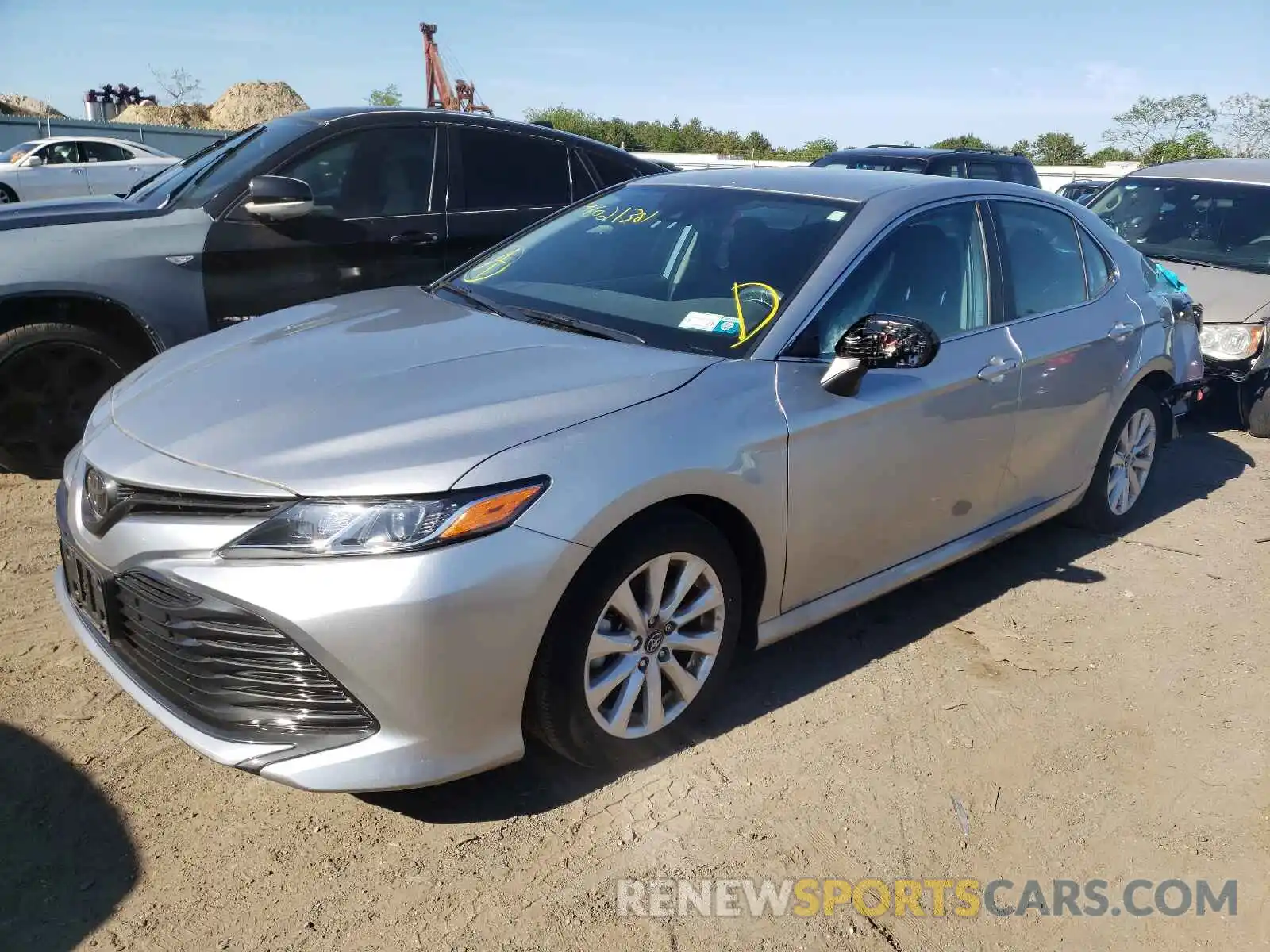 2 Photograph of a damaged car 4T1B11HK2KU802901 TOYOTA CAMRY 2019